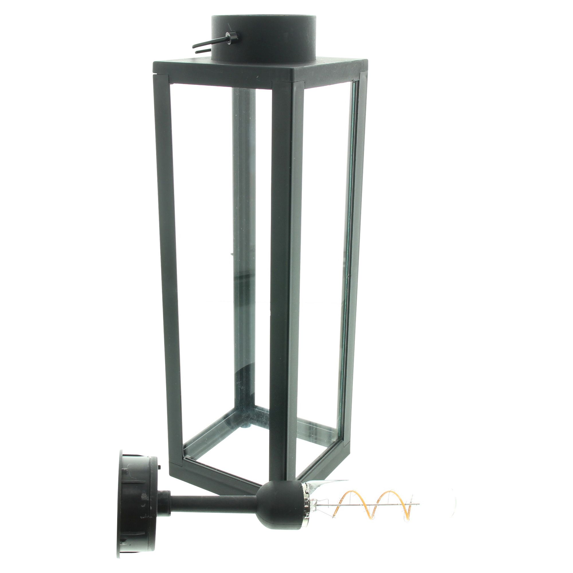 LED-Solarlampe "Laterne"  im Frank Flechtwaren Online Shop für LED-Dekoobjekte kaufen