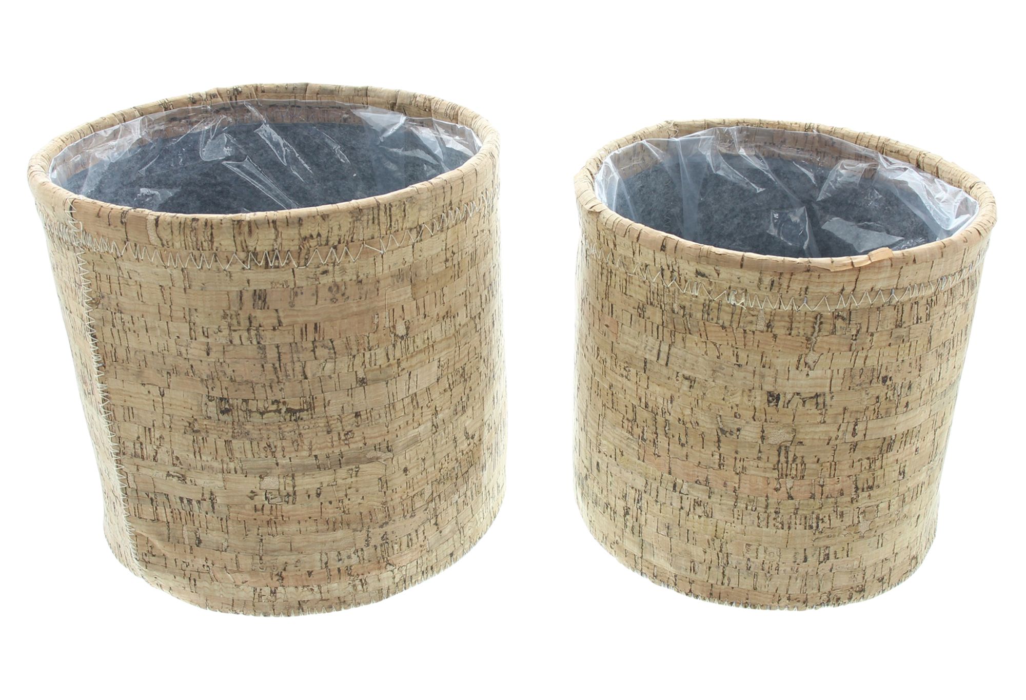 Übertopf "Kork", 2er Set im Frank Flechtwaren Online Shop für Übertöpfe kaufen Übertopf "Kork", 2er Set im Frank Flechtwaren Online Shop für Übertöpfe kaufen