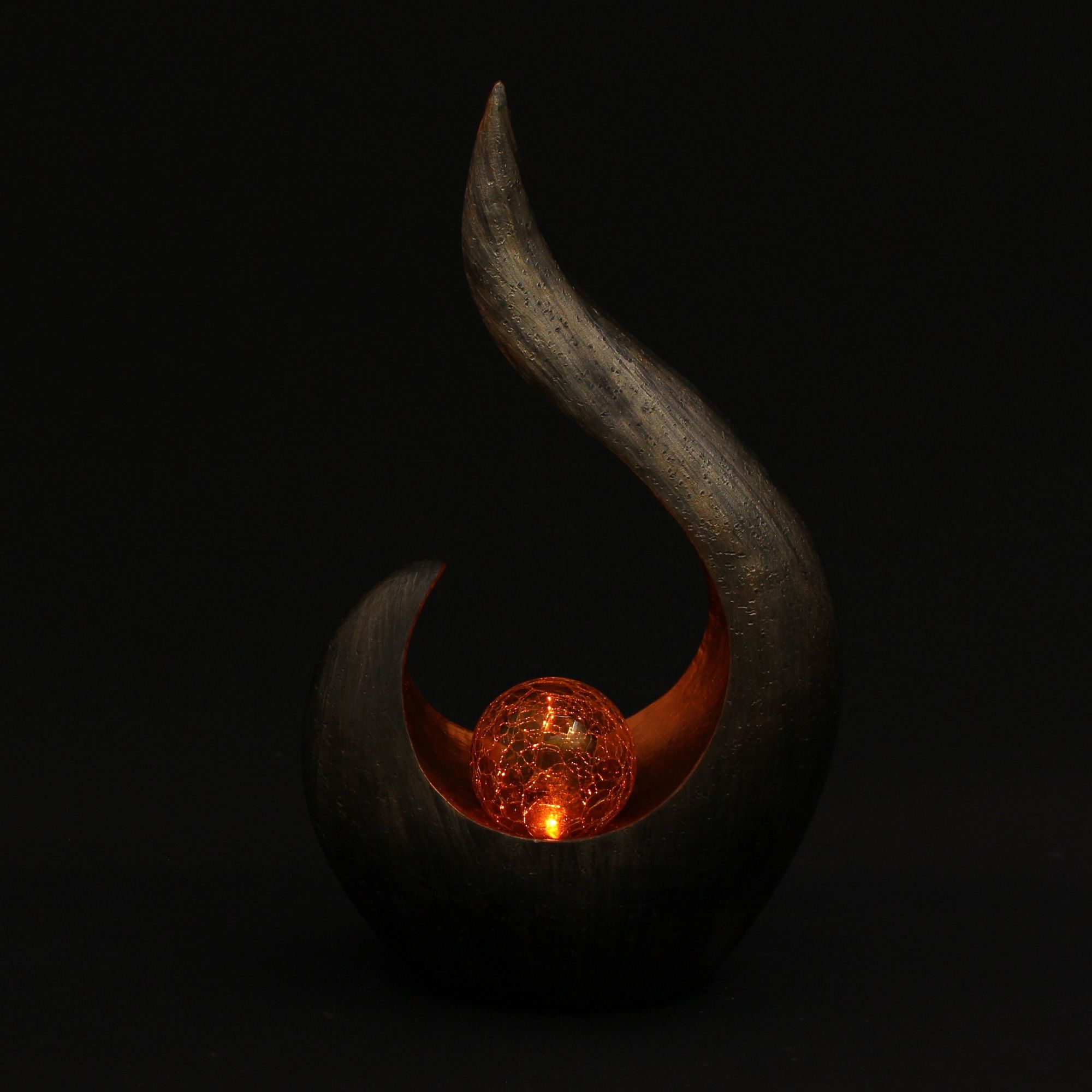 Solardeko "Flamme"  im Frank Flechtwaren Online Shop für Restposten kaufen