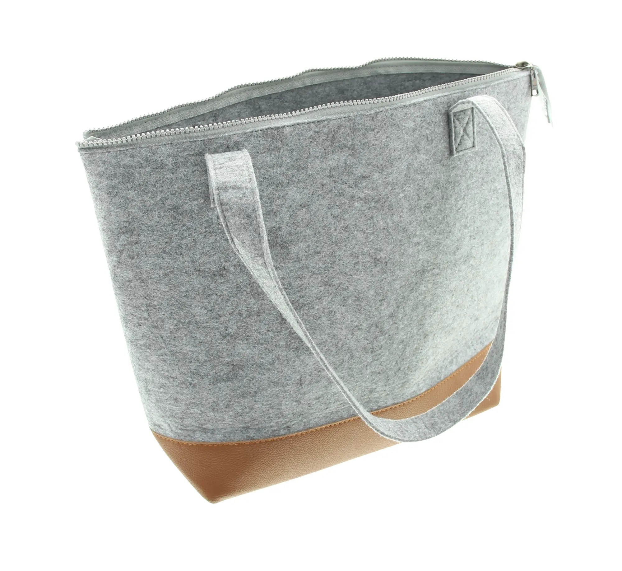 Tasche "Cognac Grey"  im Frank Flechtwaren Online Shop für Taschen kaufen