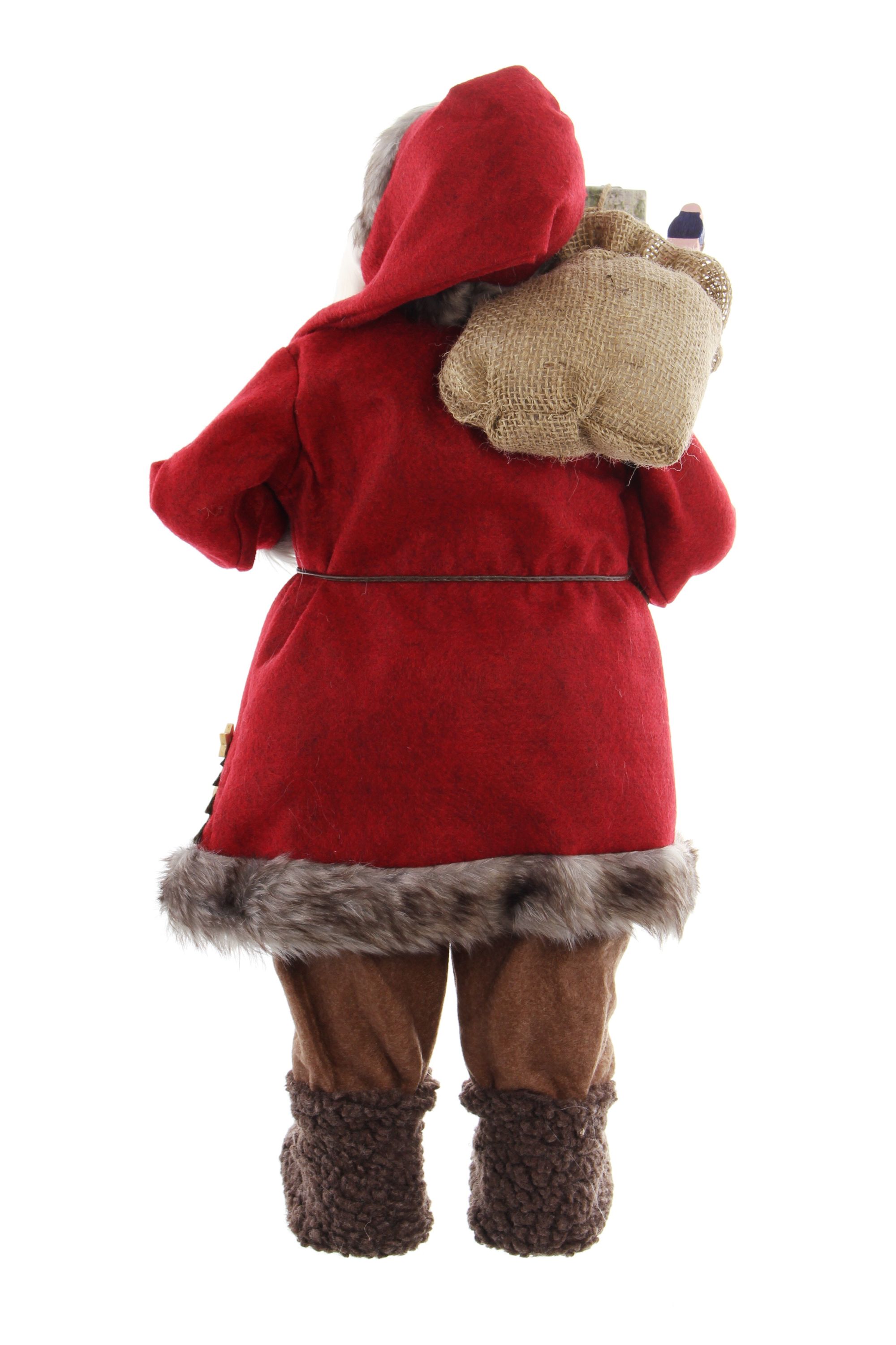 Figur "Großer Nikolaus"  im Frank Flechtwaren Online Shop für Weihnachtsmänner kaufen