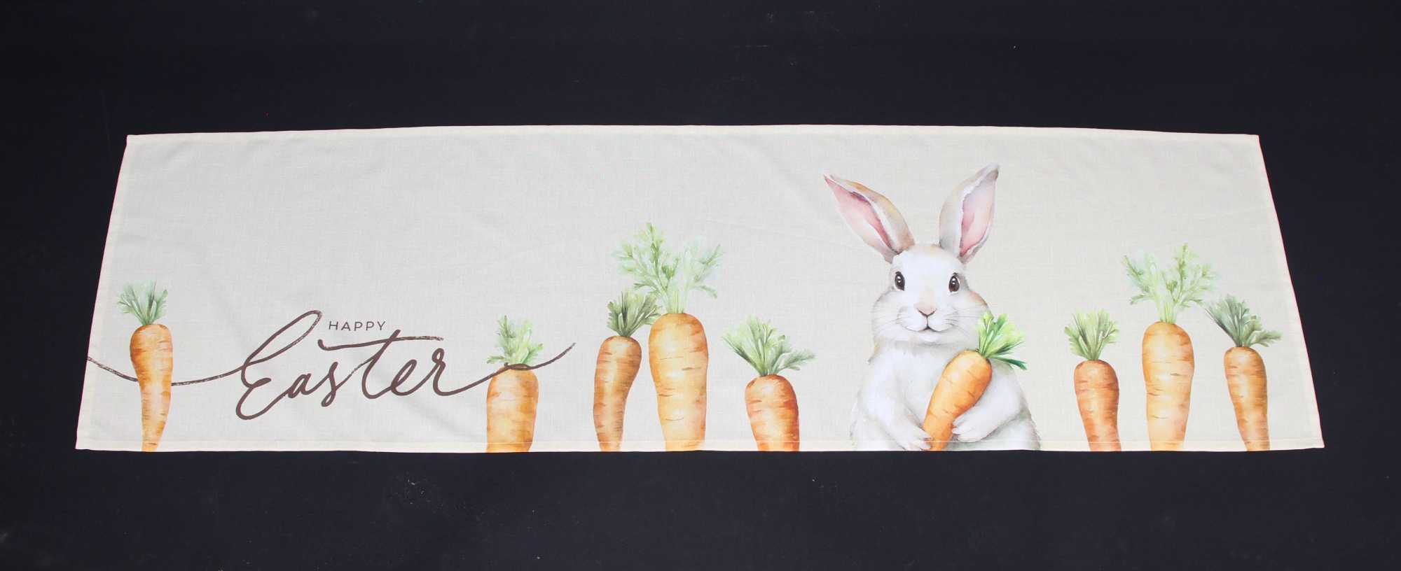 Tischläufer "Happy Easter" im Frank Flechtwaren Online Shop für Ostern kaufen Tischläufer "Happy Easter" im Frank Flechtwaren Online Shop für Ostern kaufen