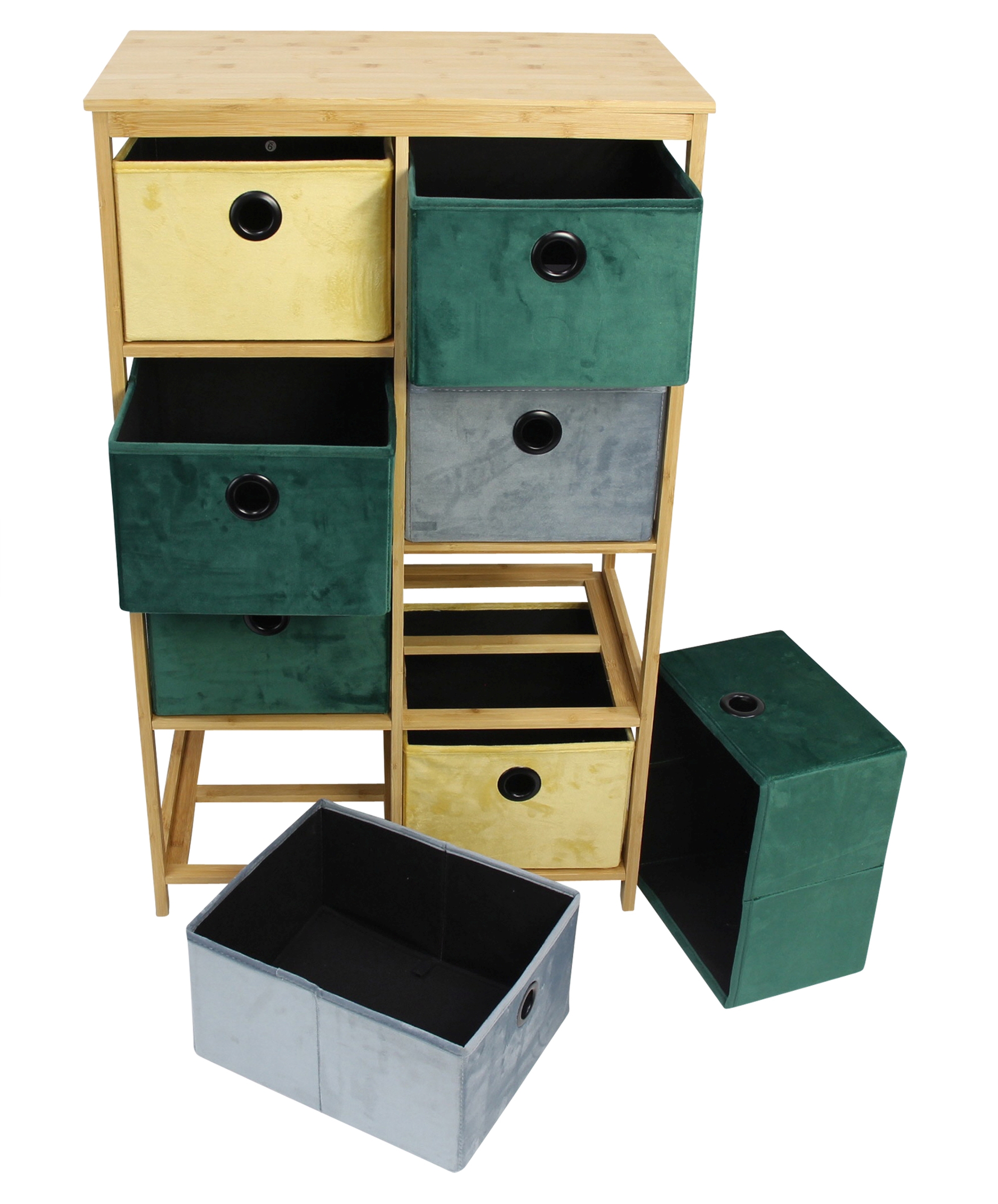Bambusschrank "Multicolor" im Frank Flechtwaren Online Shop für Shop by Room kaufen Bambusschrank "Multicolor" im Frank Flechtwaren Online Shop für Shop by Room kaufen