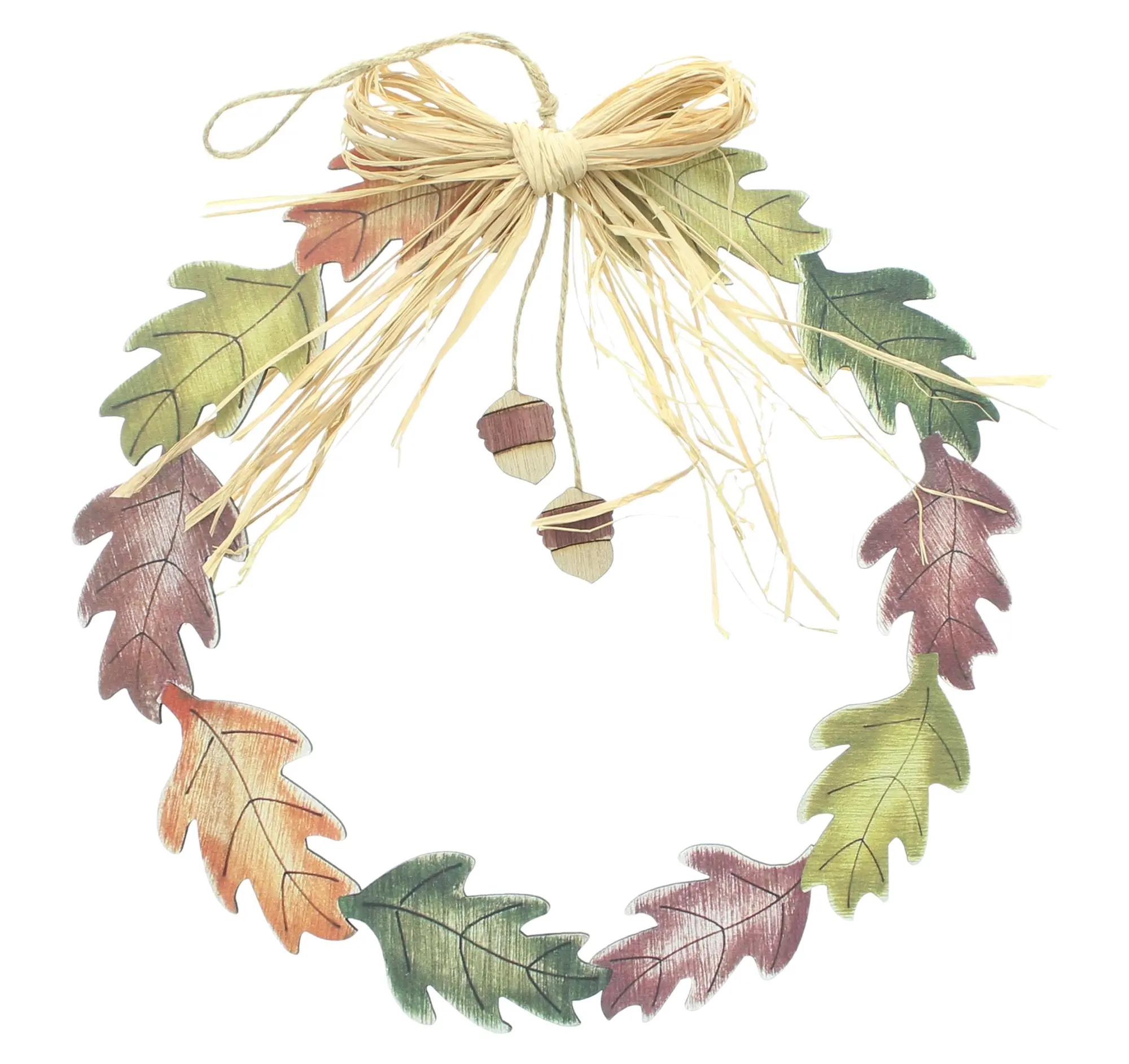 Kranz "Eichenlaub" im Frank Flechtwaren Online Shop für Titelserie Herbst/Winter kaufen Kranz "Eichenlaub" im Frank Flechtwaren Online Shop für Titelserie Herbst/Winter kaufen