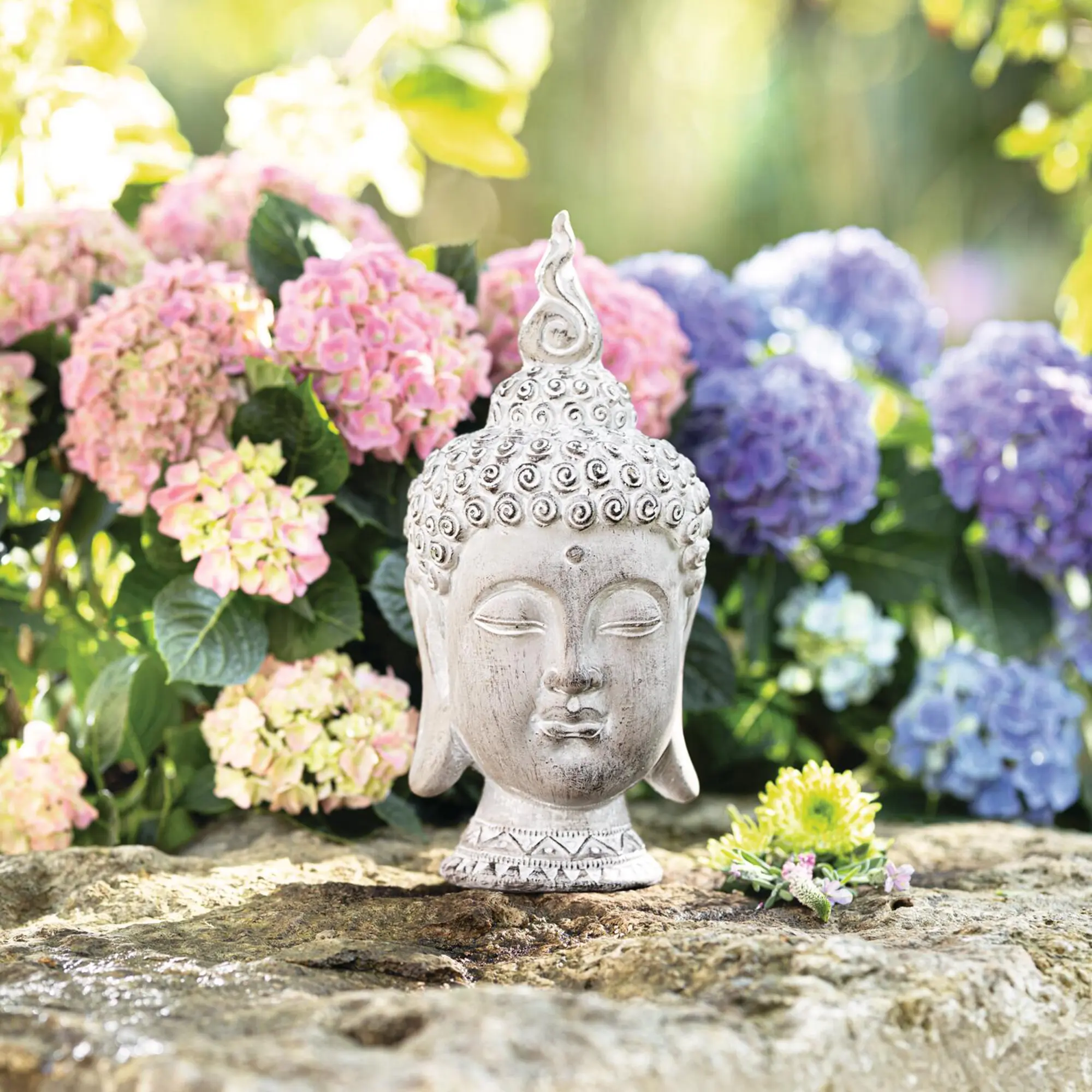 Deko-Objekt "Buddha"  im Frank Flechtwaren Online Shop kaufen