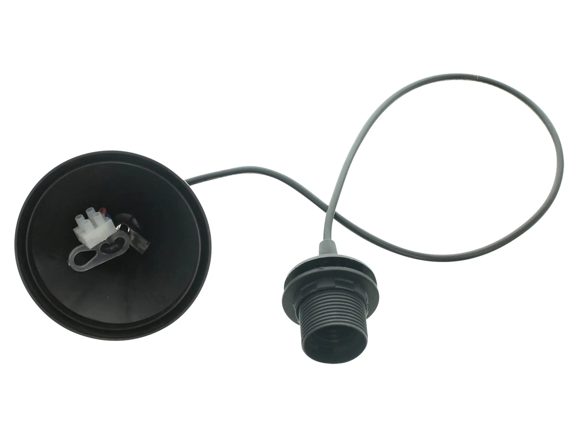 Lampen-Aufhängung "Black"  im Frank Flechtwaren Online Shop kaufen