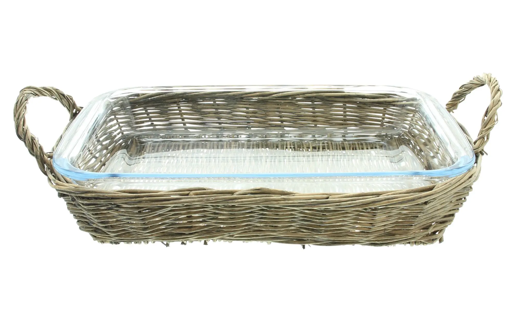 Auflaufform "Cuisine" mit Weidenkorb im Frank Flechtwaren Online Shop für Küche kaufen Auflaufform "Cuisine" mit Weidenkorb im Frank Flechtwaren Online Shop für Küche kaufen