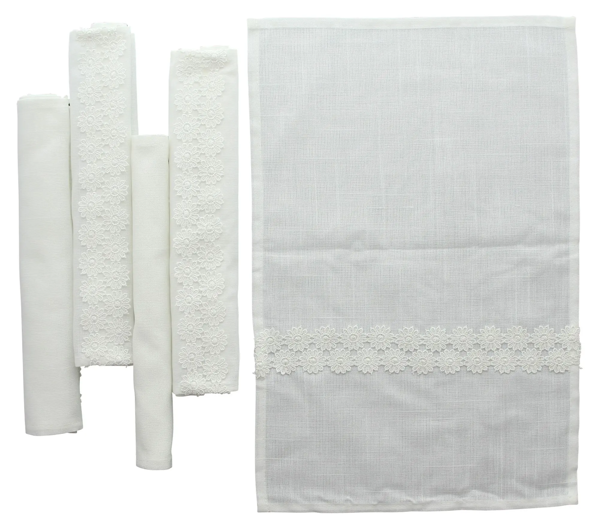 Platzmatte "Spitzenblümchen", 2er Set  im Frank Flechtwaren Online Shop für Ostern kaufen