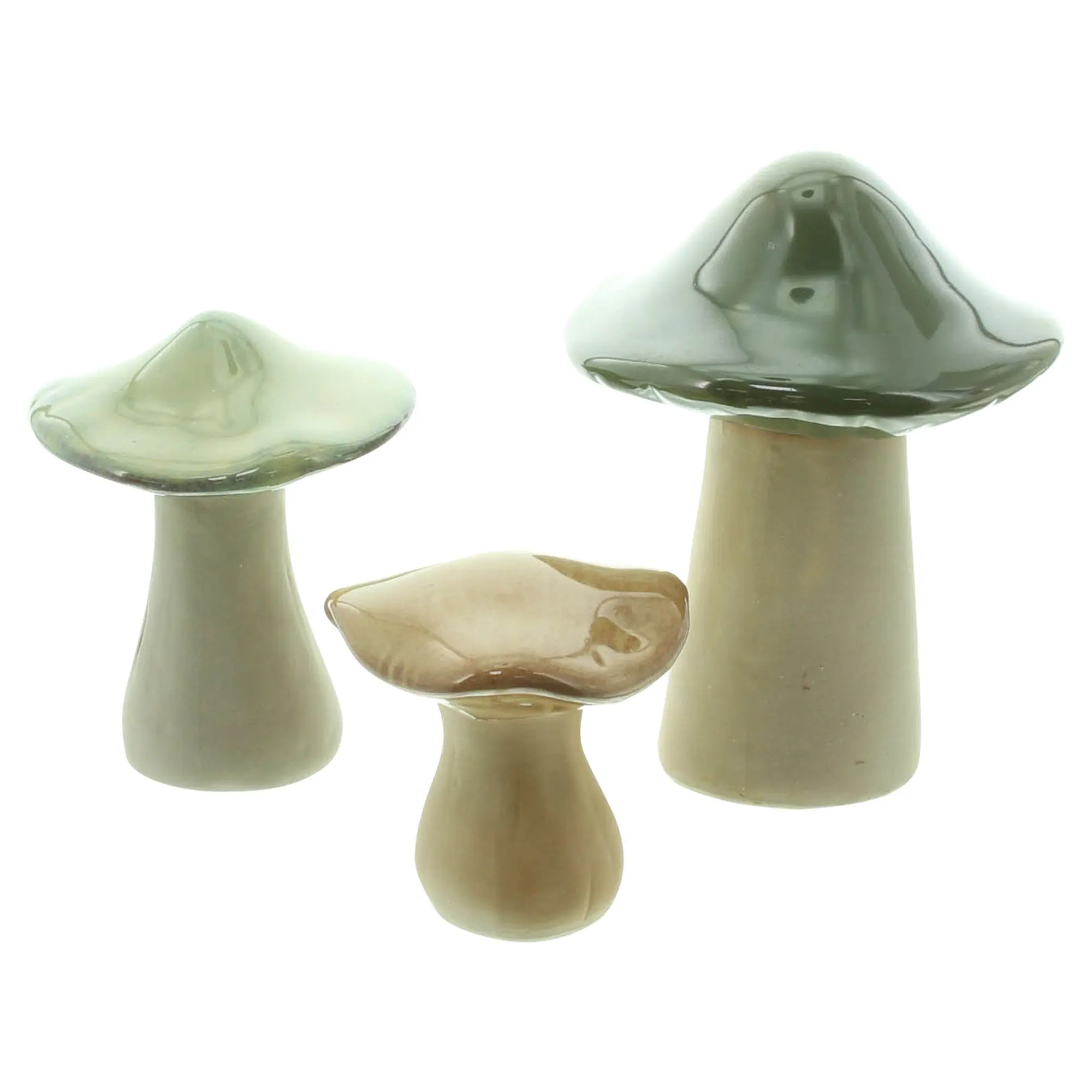 Deko-Pilz "Savanna", 3er Set  im Frank Flechtwaren Online Shop kaufen