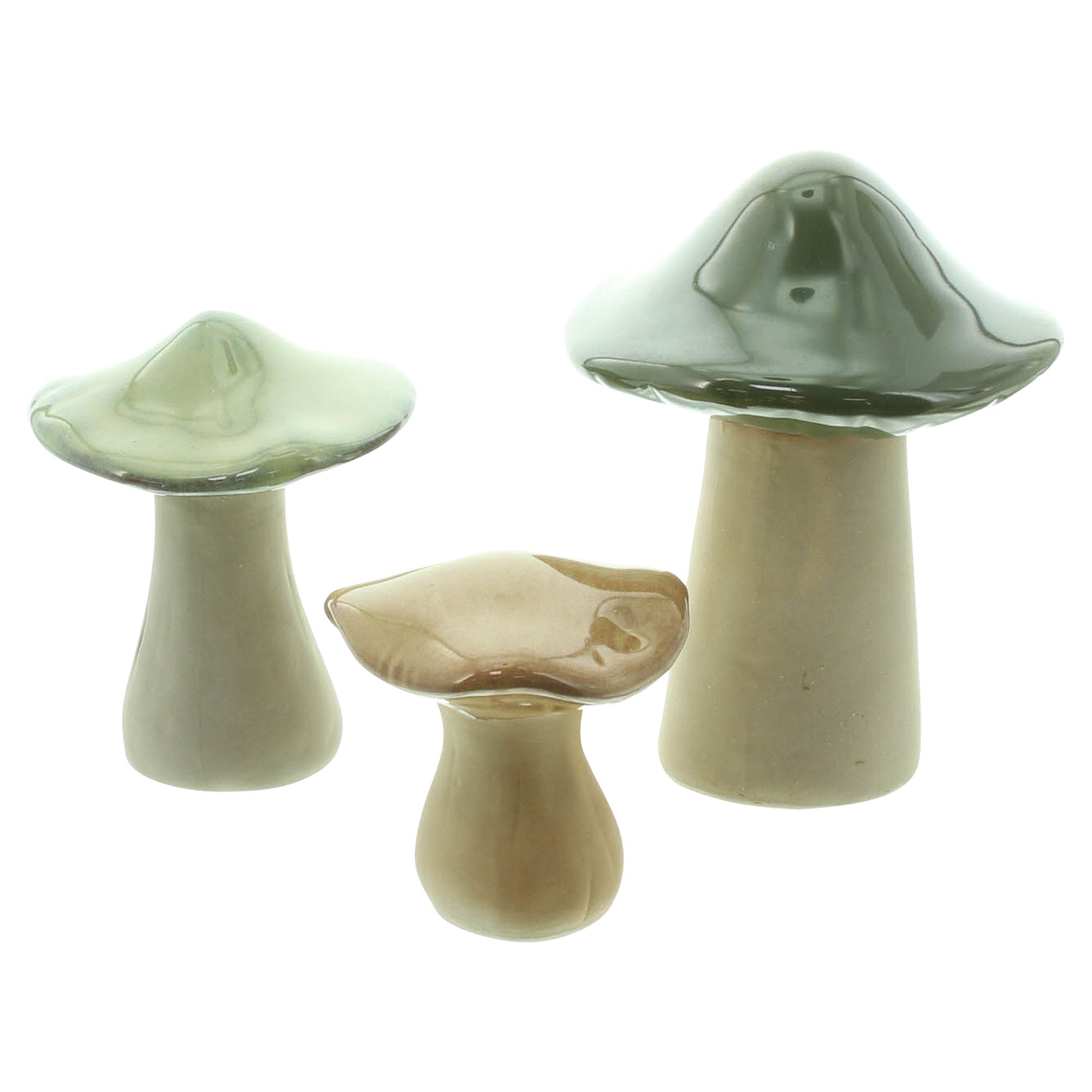 Deko-Pilz "Savanna", 3er Set  im Frank Flechtwaren Online Shop kaufen