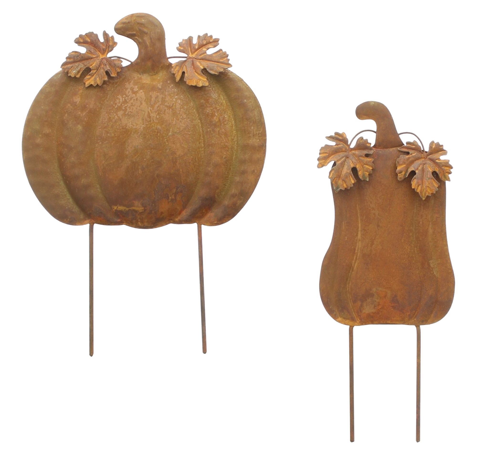 Herbststecker "Kürbis", 2er Set  im Frank Flechtwaren Online Shop kaufen