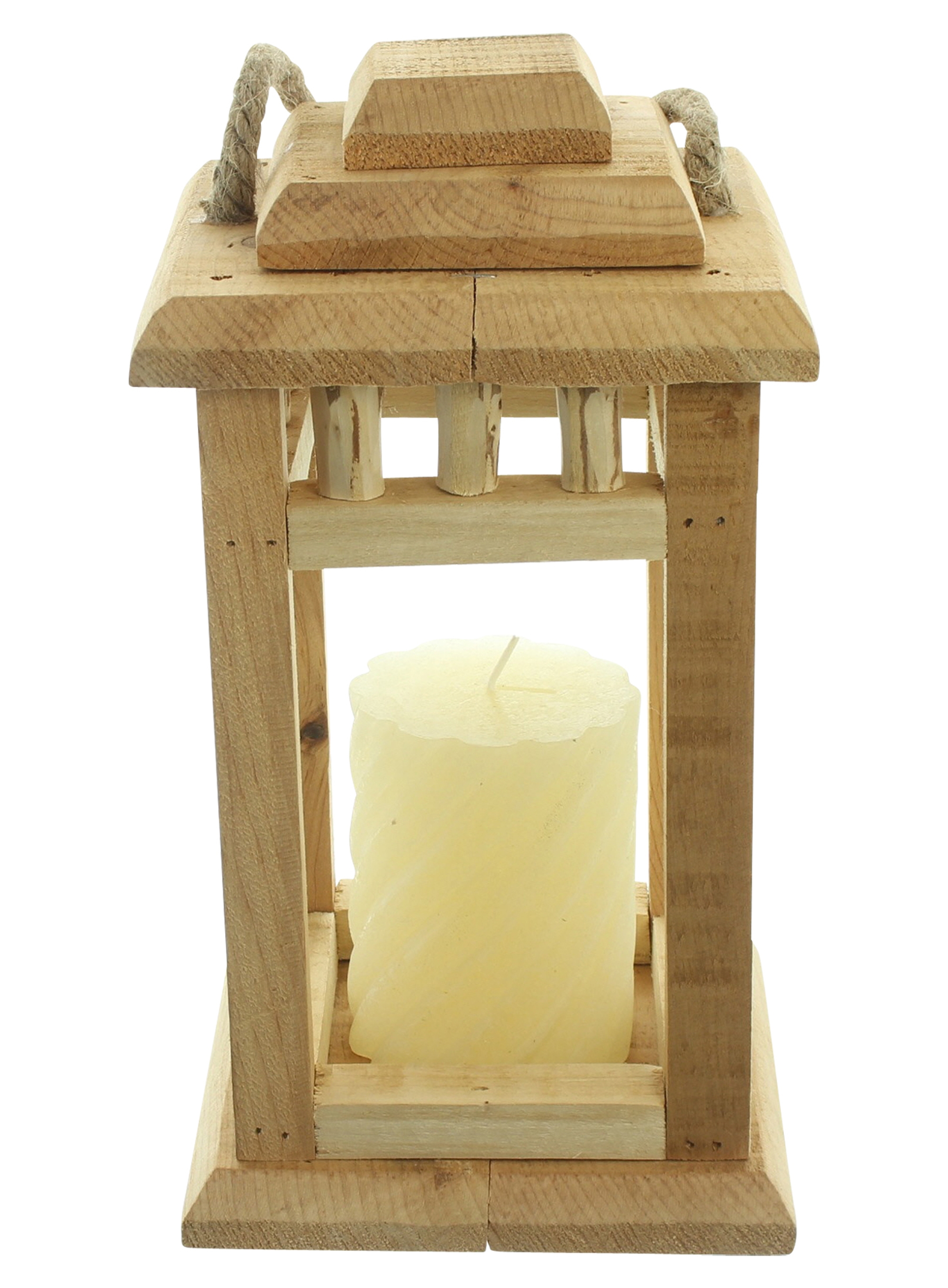 Laterne "Rustico"  im Frank Flechtwaren Online Shop für Laternen kaufen