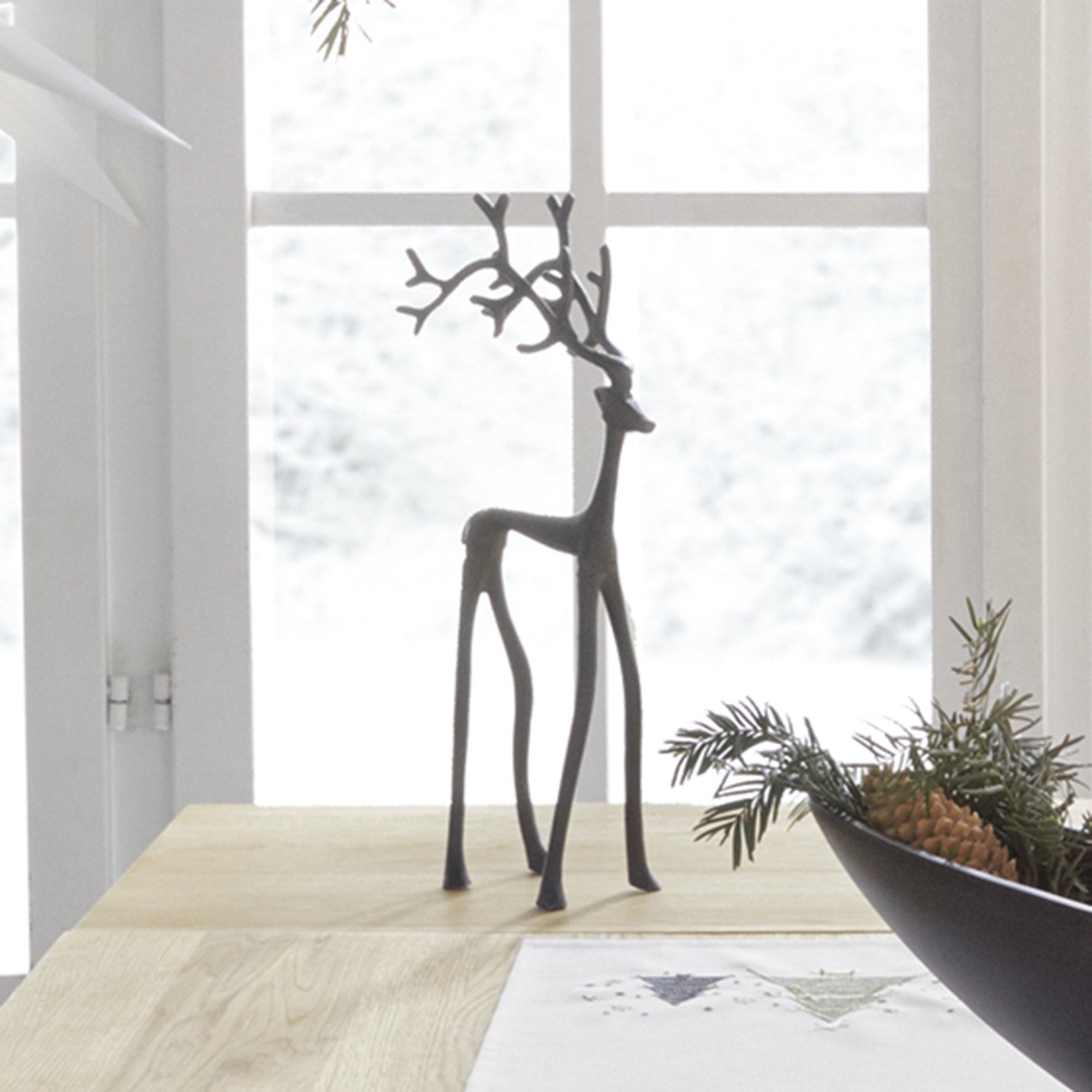 Figur "Hirsch"  im Frank Flechtwaren Online Shop kaufen