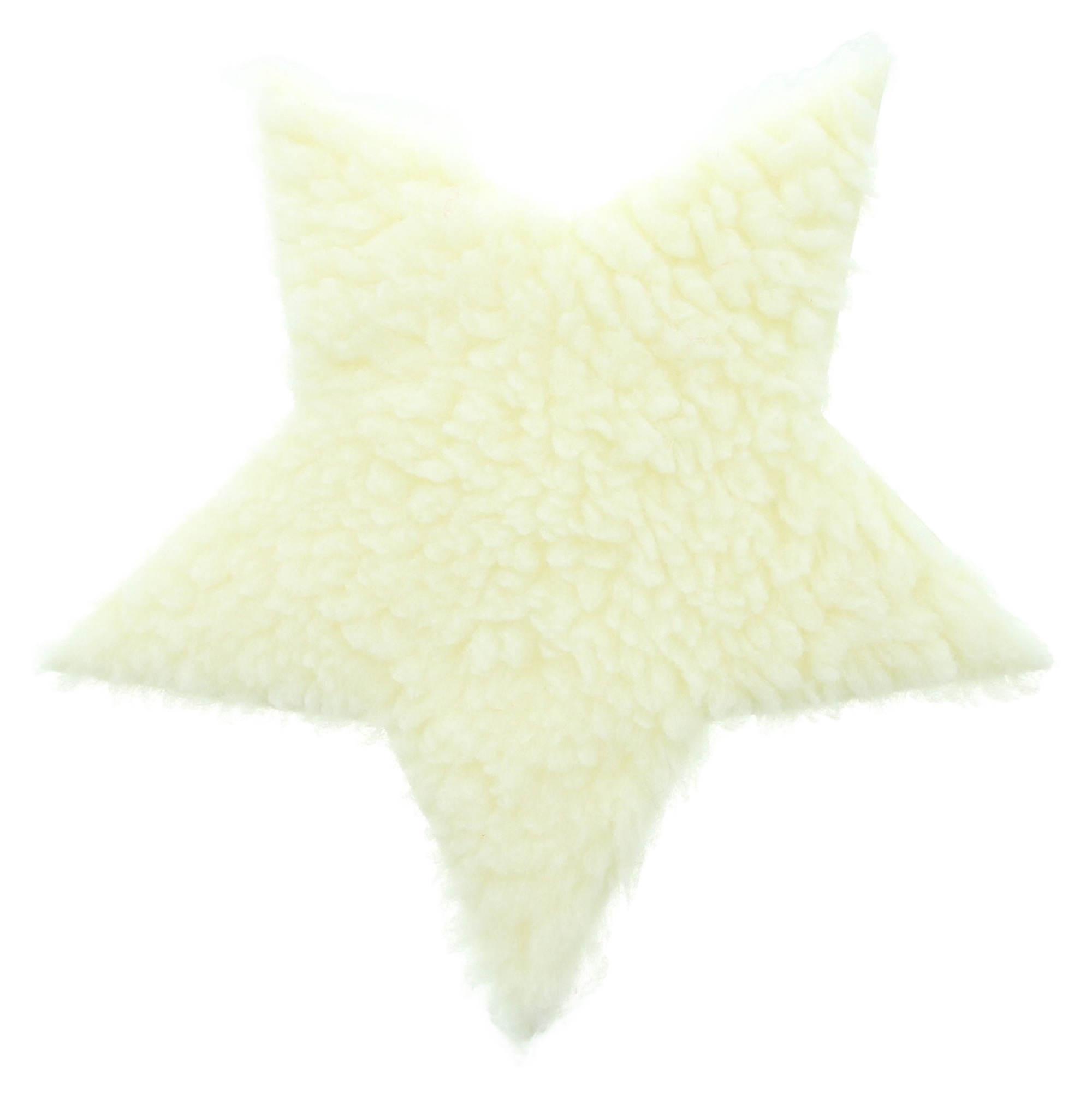 Dekofell "Stern", 2er Set  im Frank Flechtwaren Online Shop für Felle &amp; Dekofelle kaufen