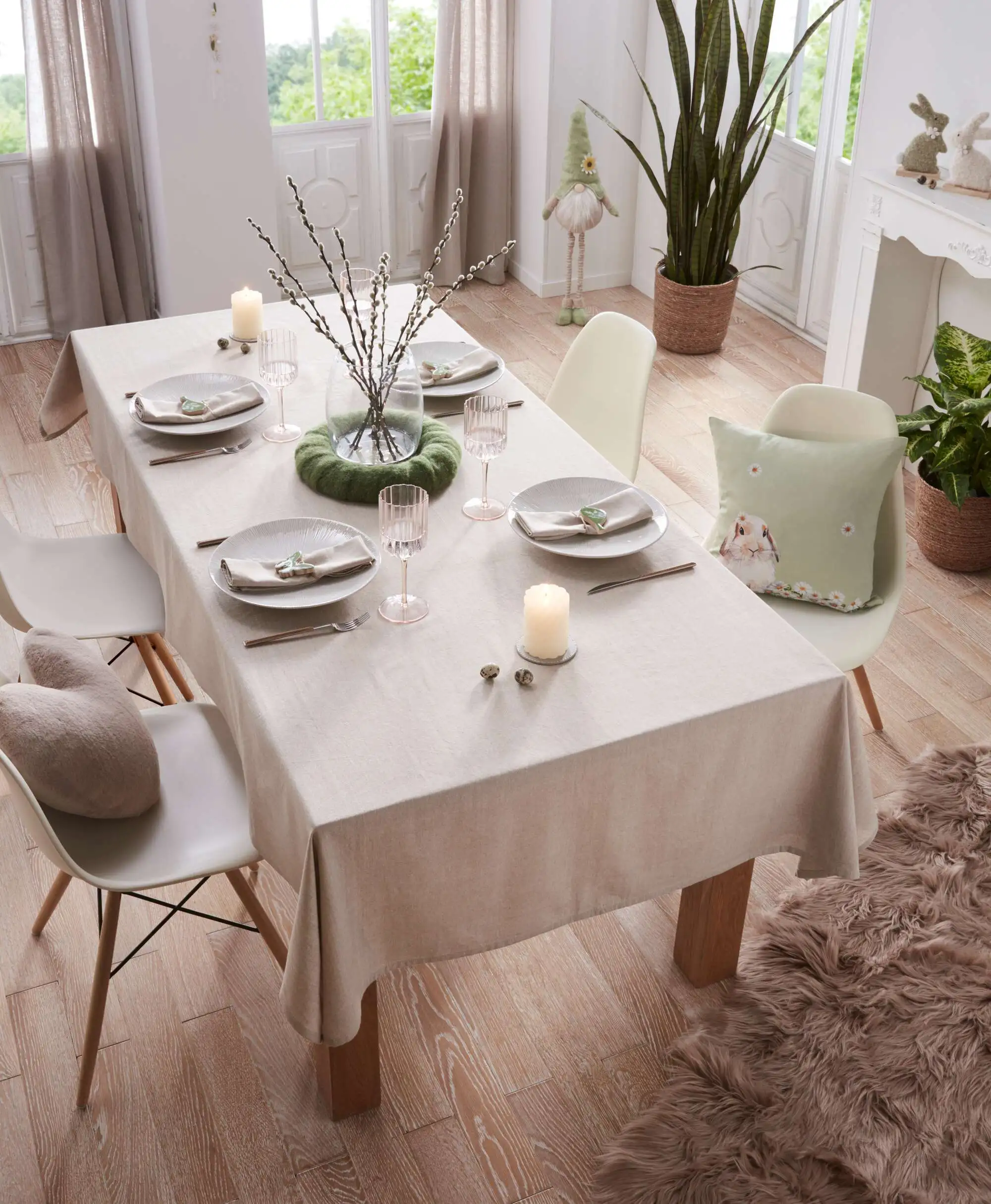 Tafeldecke "Classique"  im Frank Flechtwaren Online Shop für Ostern kaufen