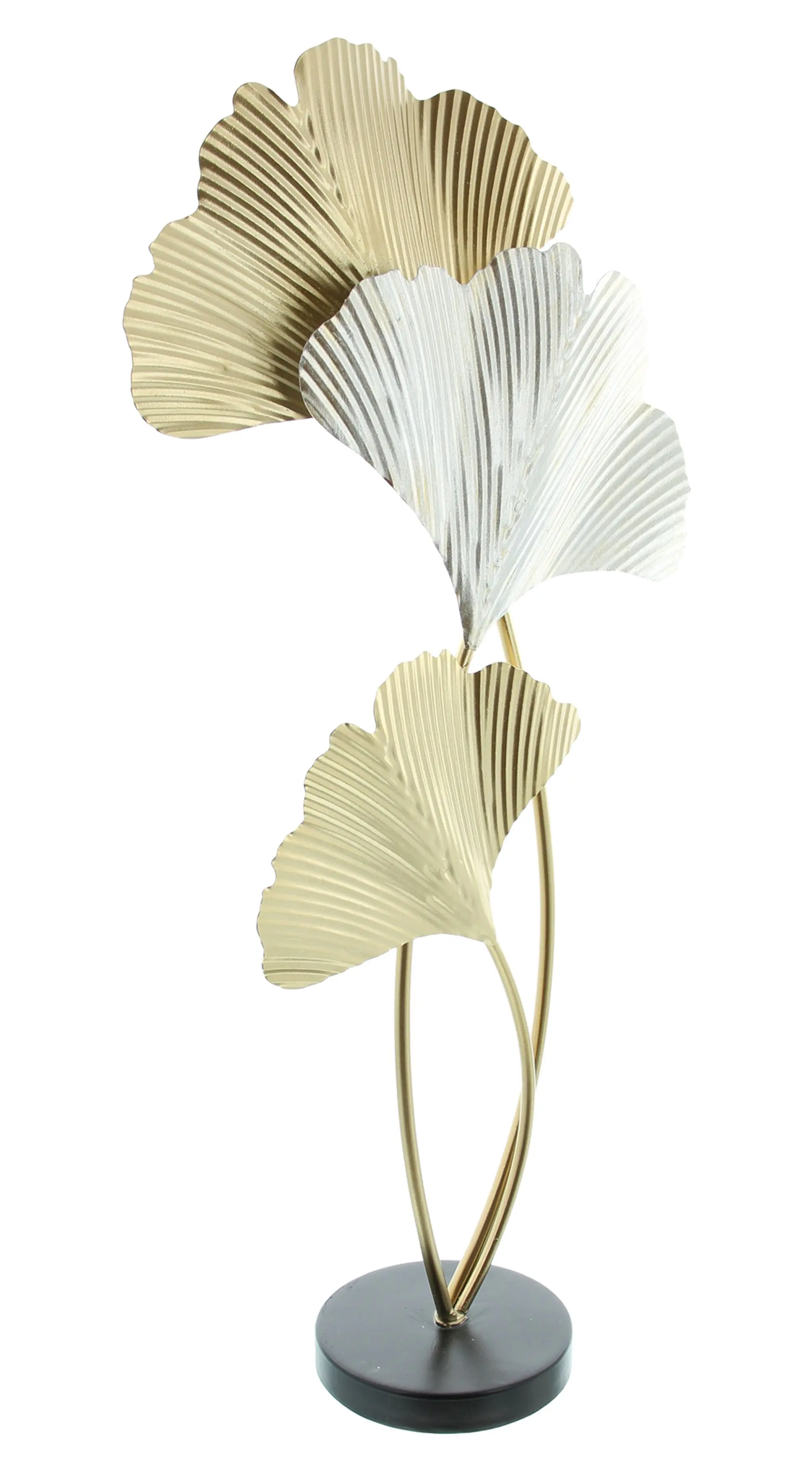 Metalldeko "Ginkgo" im Frank Flechtwaren Online Shop für Dekosäulen kaufen Metalldeko "Ginkgo" im Frank Flechtwaren Online Shop für Dekosäulen kaufen