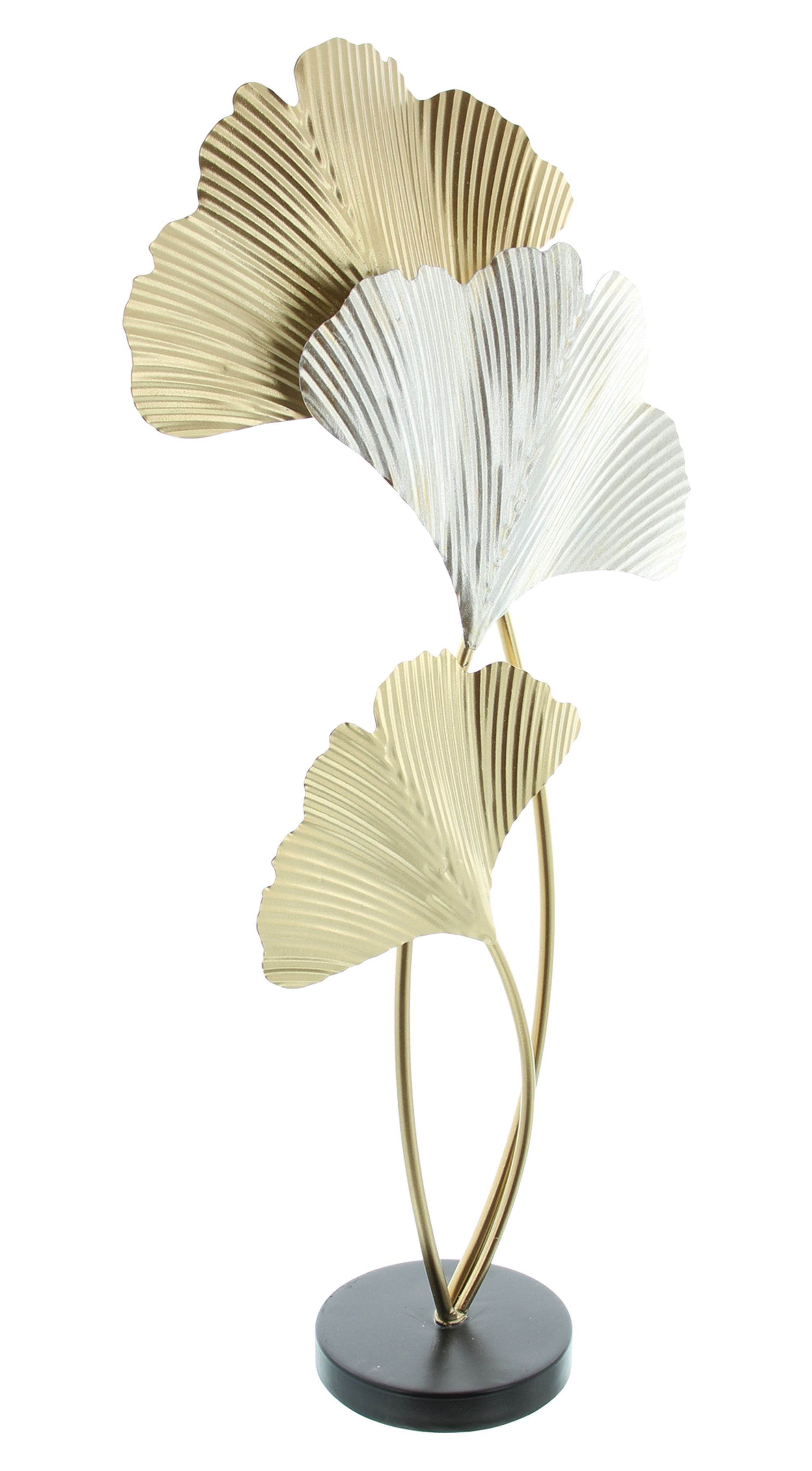 Metalldeko "Ginkgo"  im Frank Flechtwaren Online Shop für  kaufen