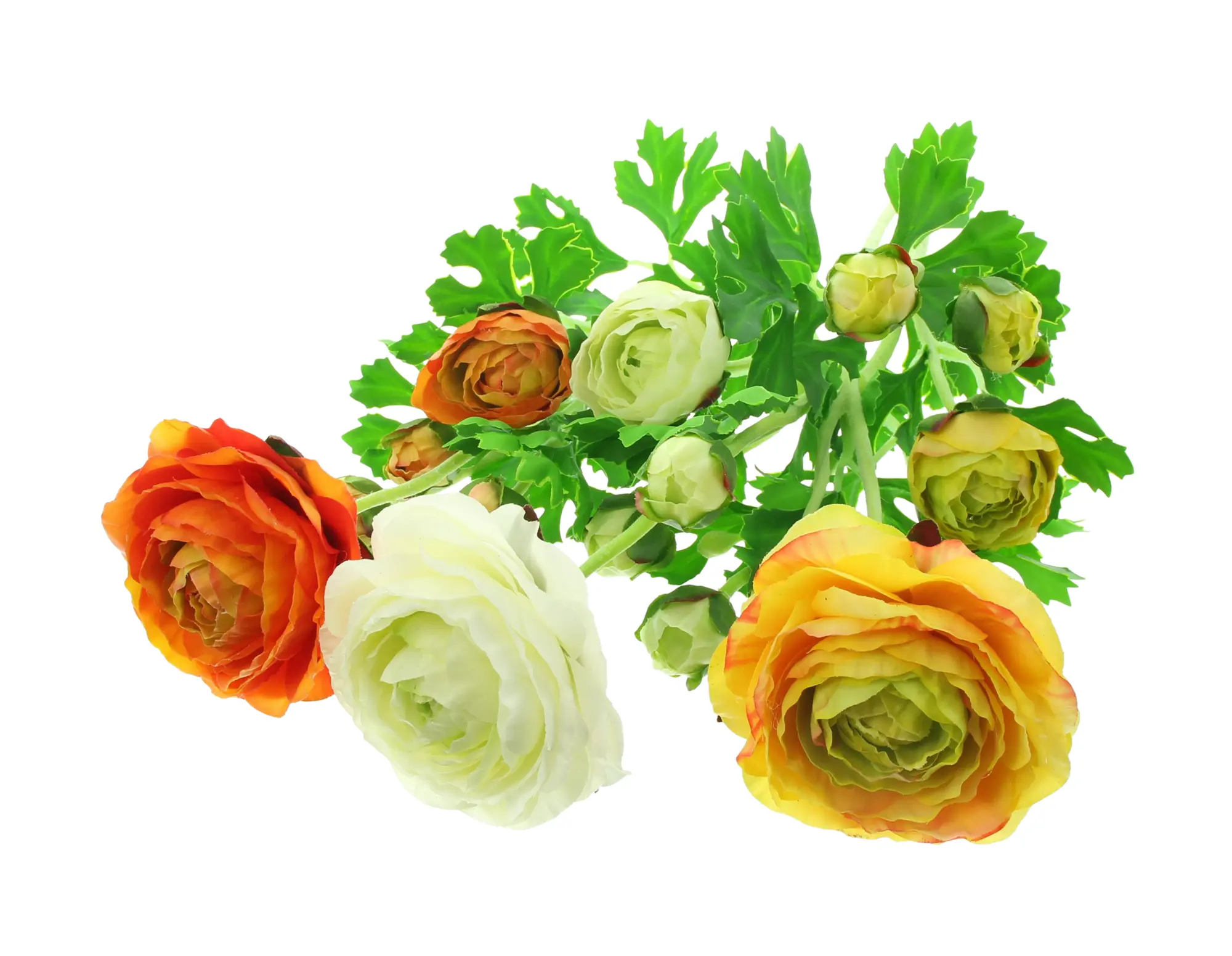 Kunstblume "Ranunkeln", 3er Set  im Frank Flechtwaren Online Shop für Bunte Osterzeit kaufen