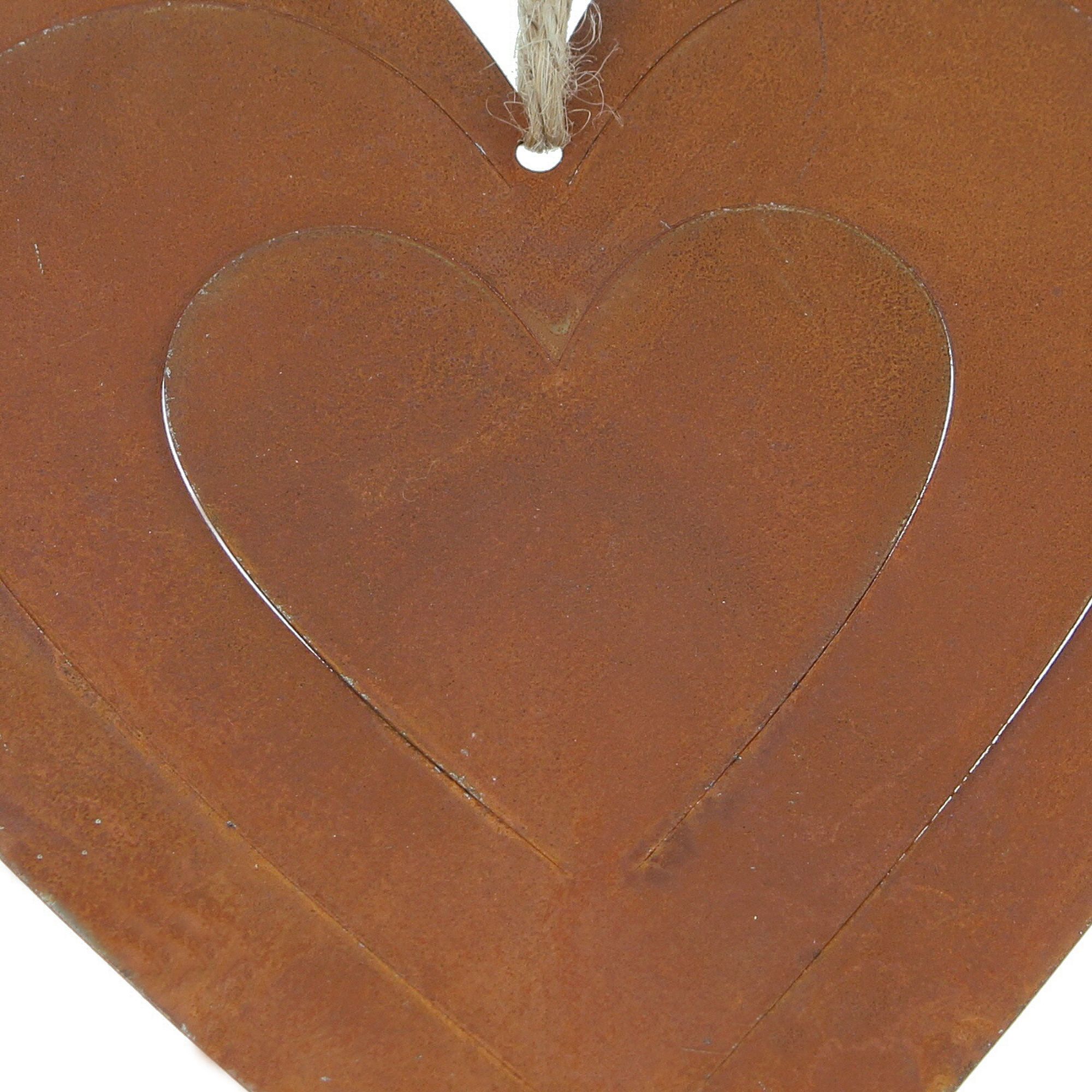 Herzhänger "Rostliebe", 2er Set im Frank Flechtwaren Online Shop für Ostern kaufen Herzhänger "Rostliebe", 2er Set im Frank Flechtwaren Online Shop für Ostern kaufen
