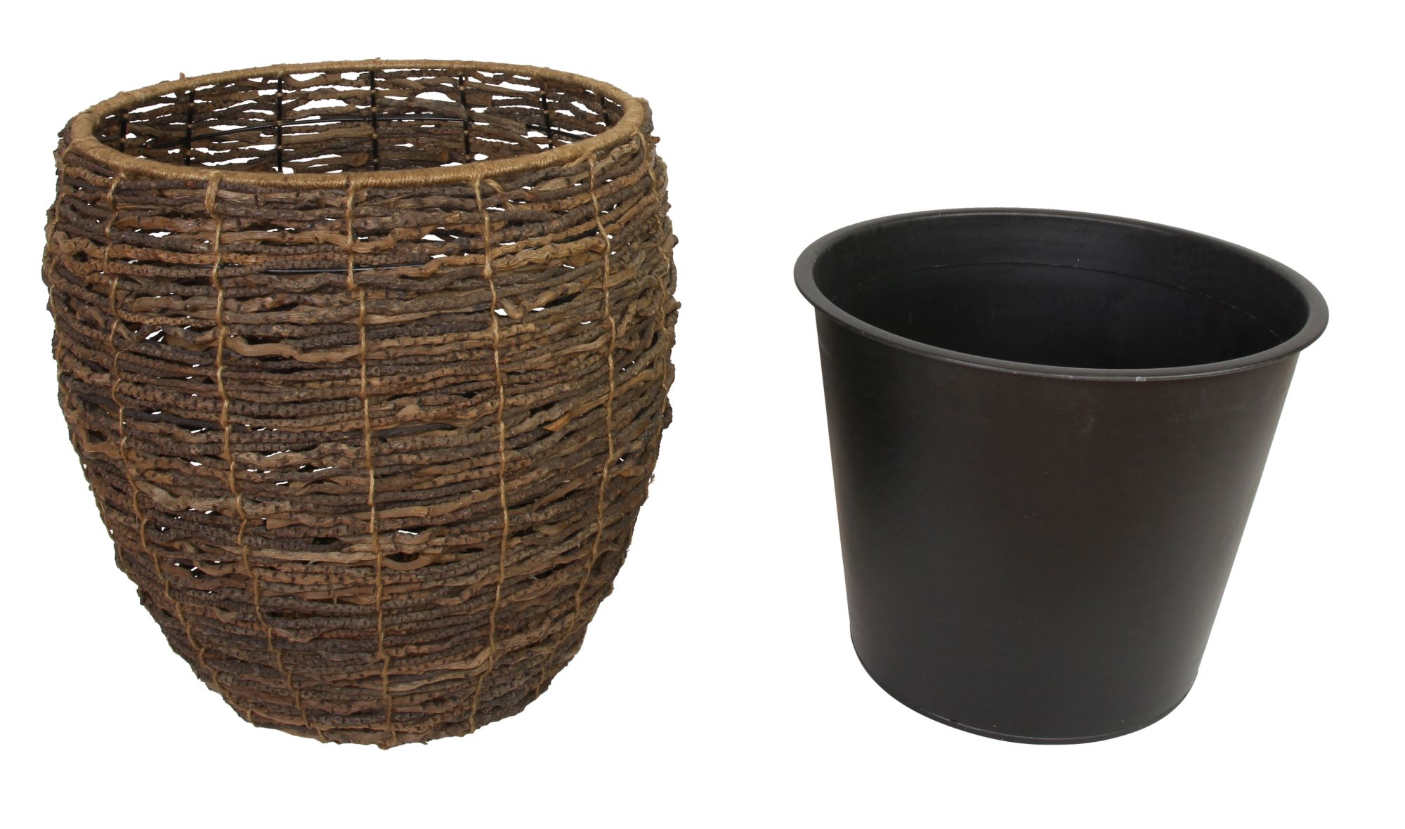 Acheter Lot de 2 cache-pots "coco" dans la boutique en ligne de Frank Flechtwaren pour Jardinières Acheter Lot de 2 cache-pots "coco" dans la boutique en ligne de Frank Flechtwaren pour Jardinières