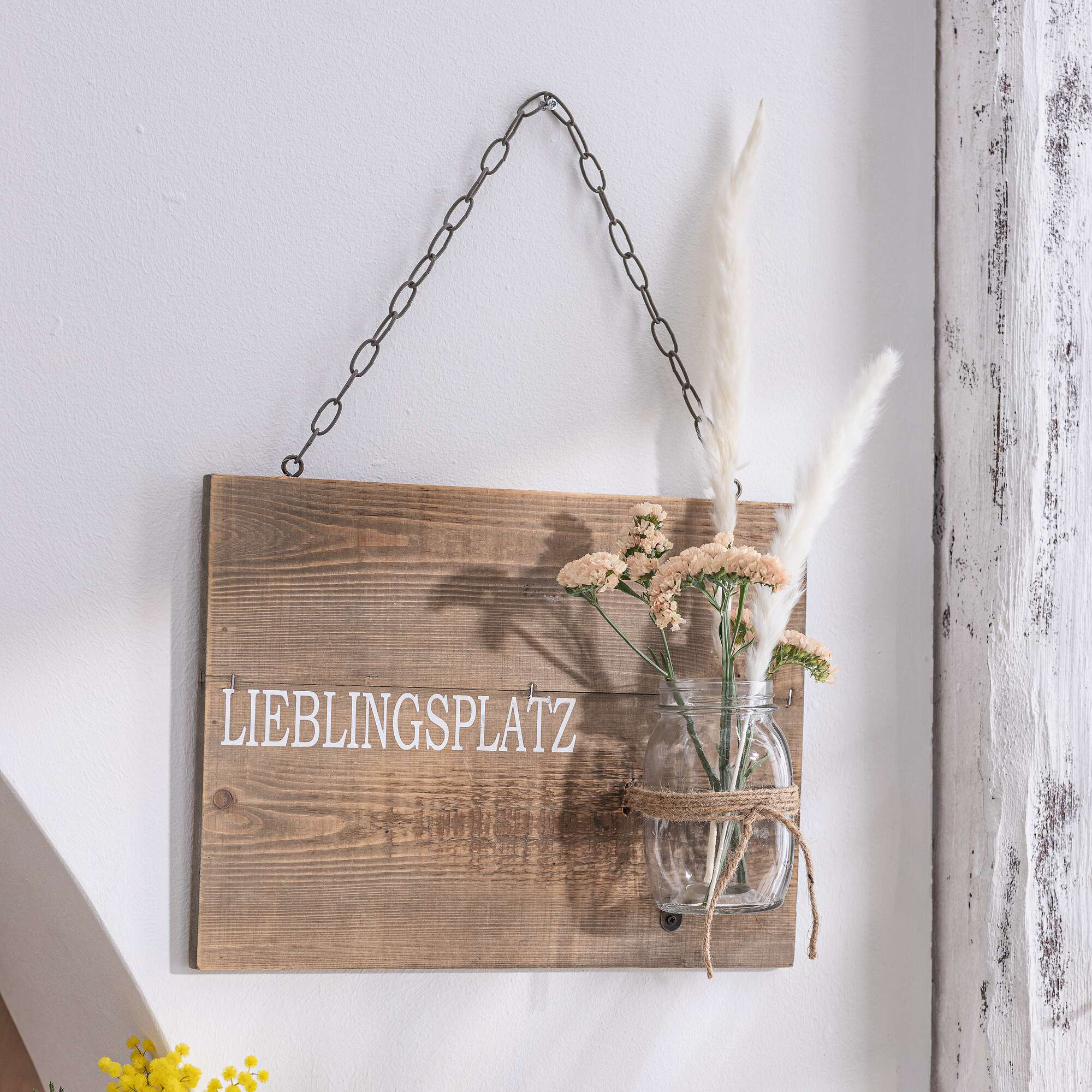 Schild "Lieblingsplatz"  im Frank Flechtwaren Online Shop kaufen