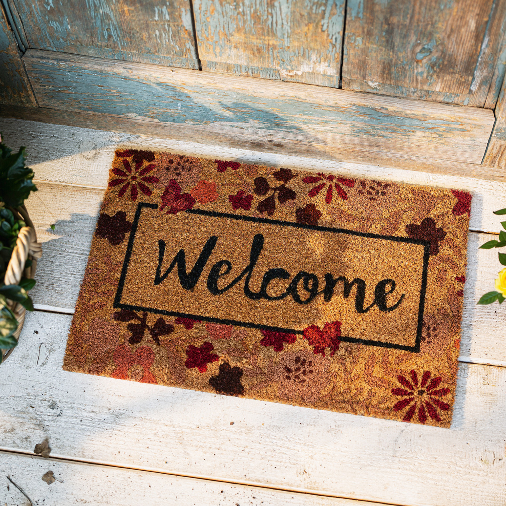 Kokosmatte "Welcome"  im Frank Flechtwaren Online Shop kaufen