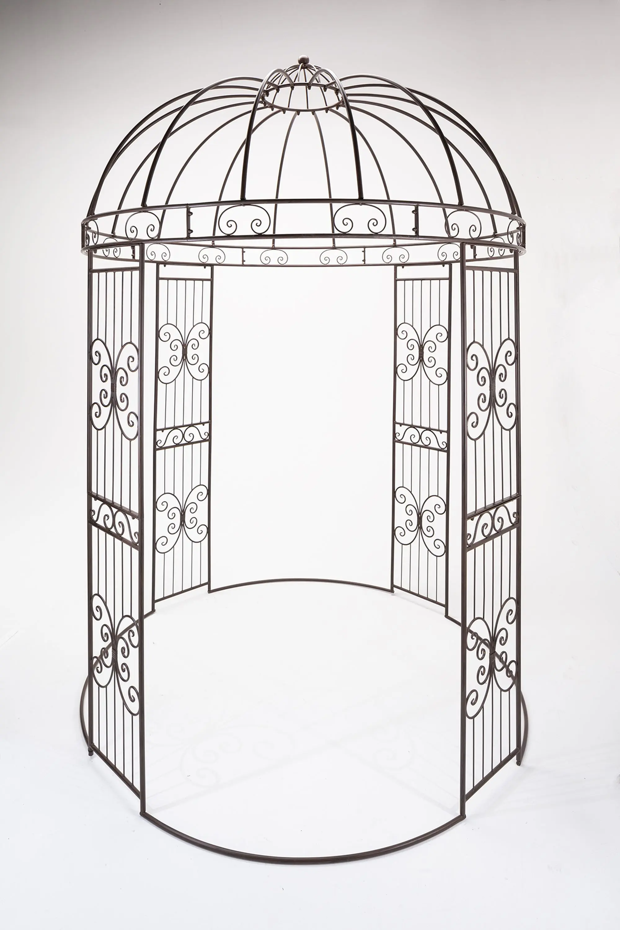 Metall-Pavillon "Romance"  im Frank Flechtwaren Online Shop für Rankhilfen &amp; Rankbögen kaufen