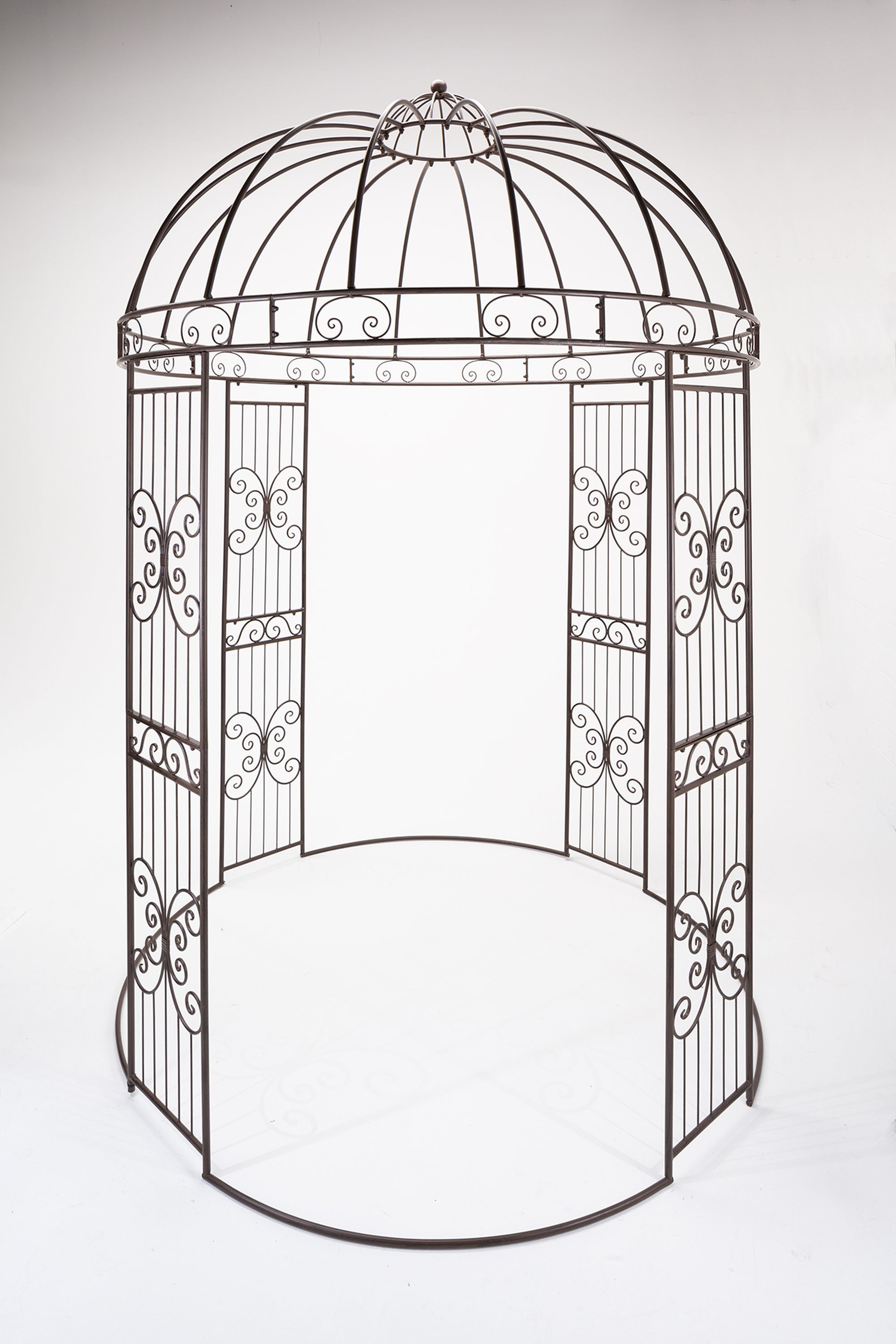 Metall-Pavillon "Romance"  im Frank Flechtwaren Online Shop für Rankhilfen &amp; Rankbögen kaufen