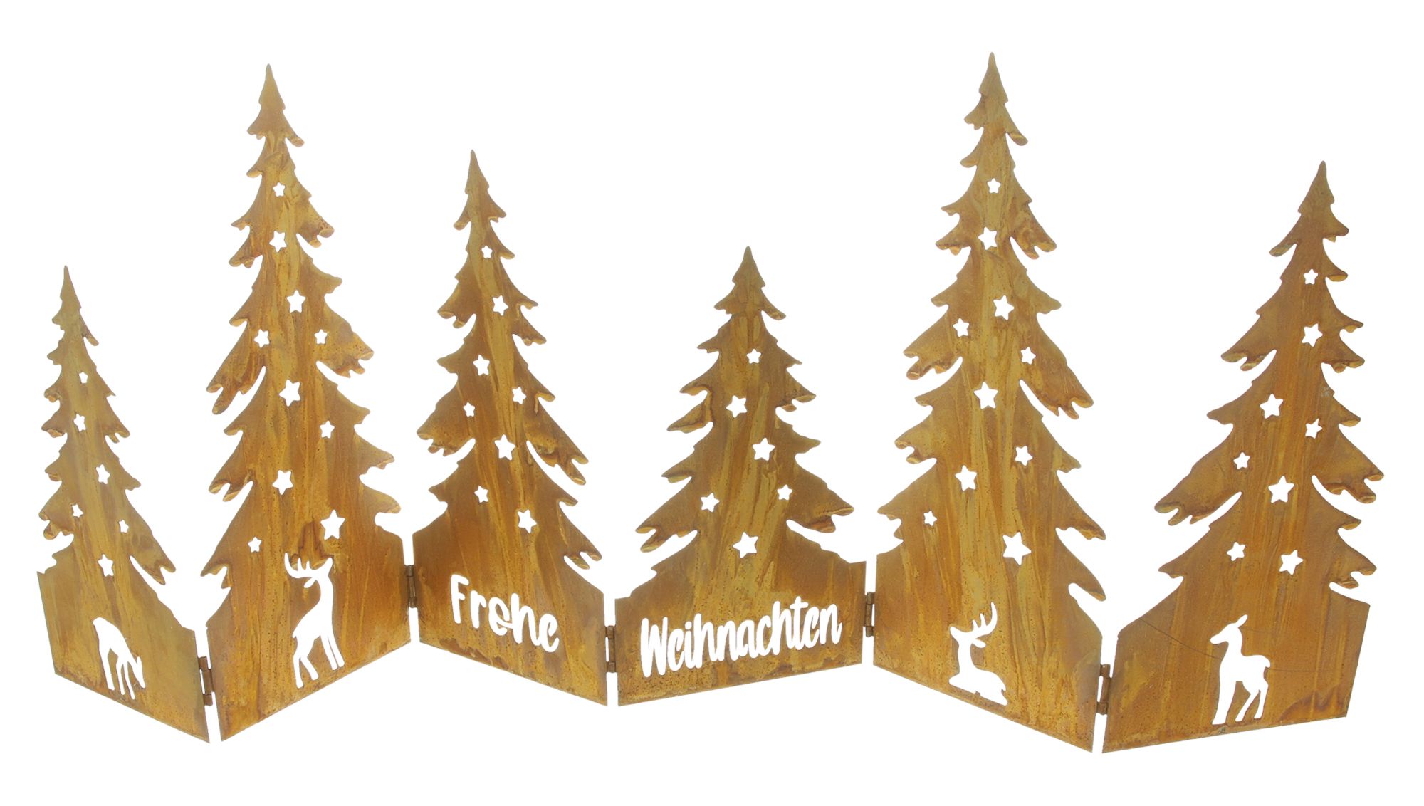 Wald "Frohe Weihnachten"  im Frank Flechtwaren Online Shop für Weihnachten kaufen