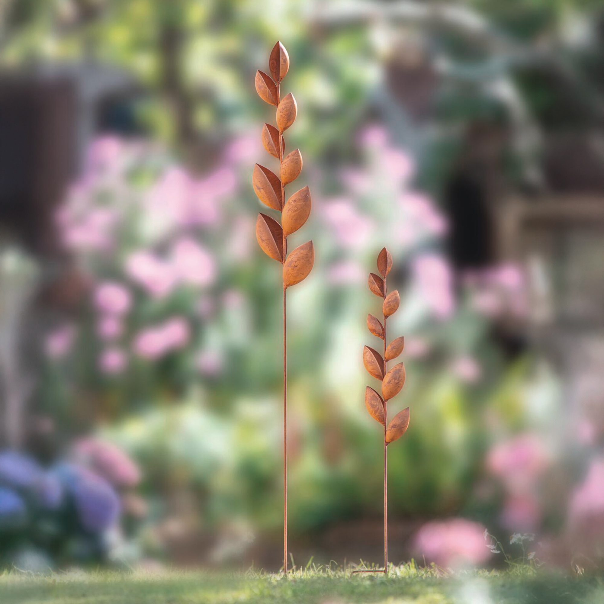 Gartenstecker "Plant", 2er Set  im Frank Flechtwaren Online Shop kaufen