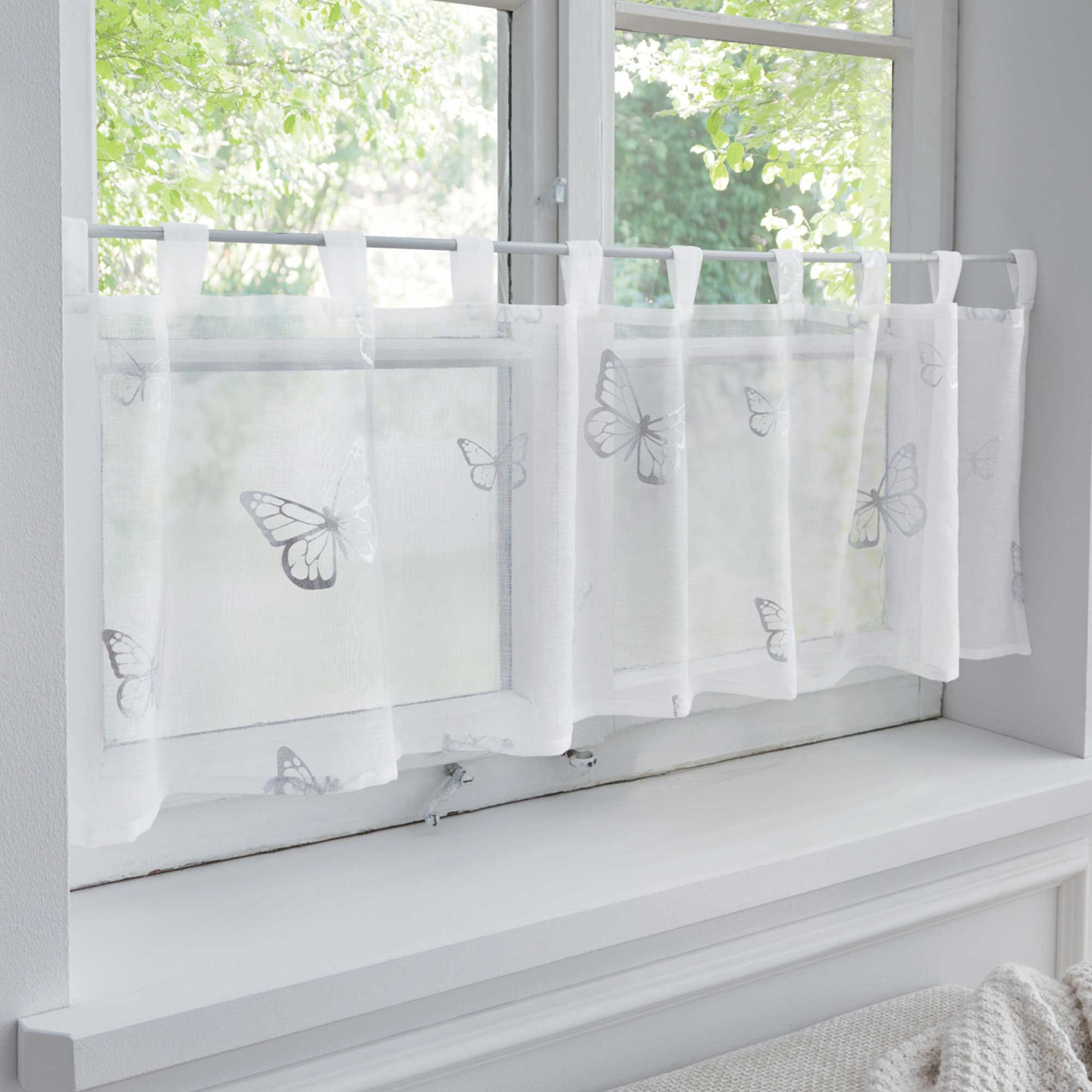 Fenstervorhang "Schmetterling"  im Frank Flechtwaren Online Shop kaufen