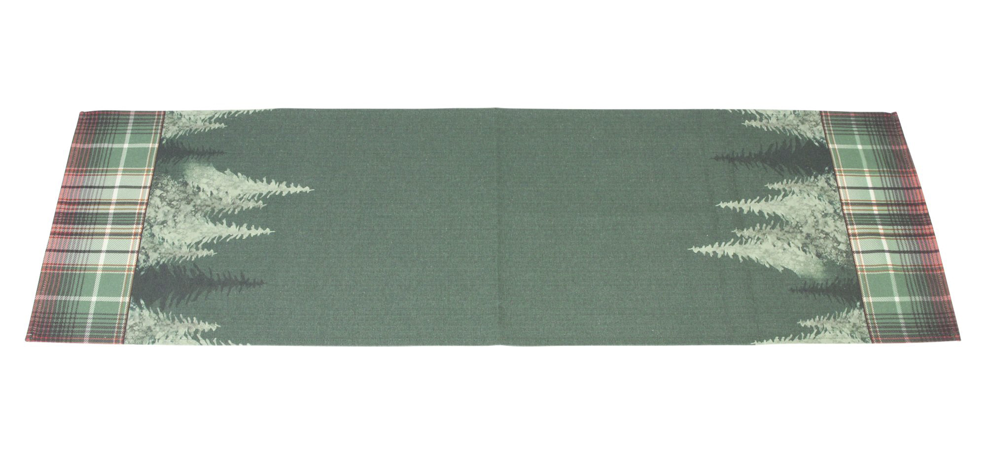 Tischläufer "Karo-Grün"  im Frank Flechtwaren Online Shop für Tischläufer kaufen