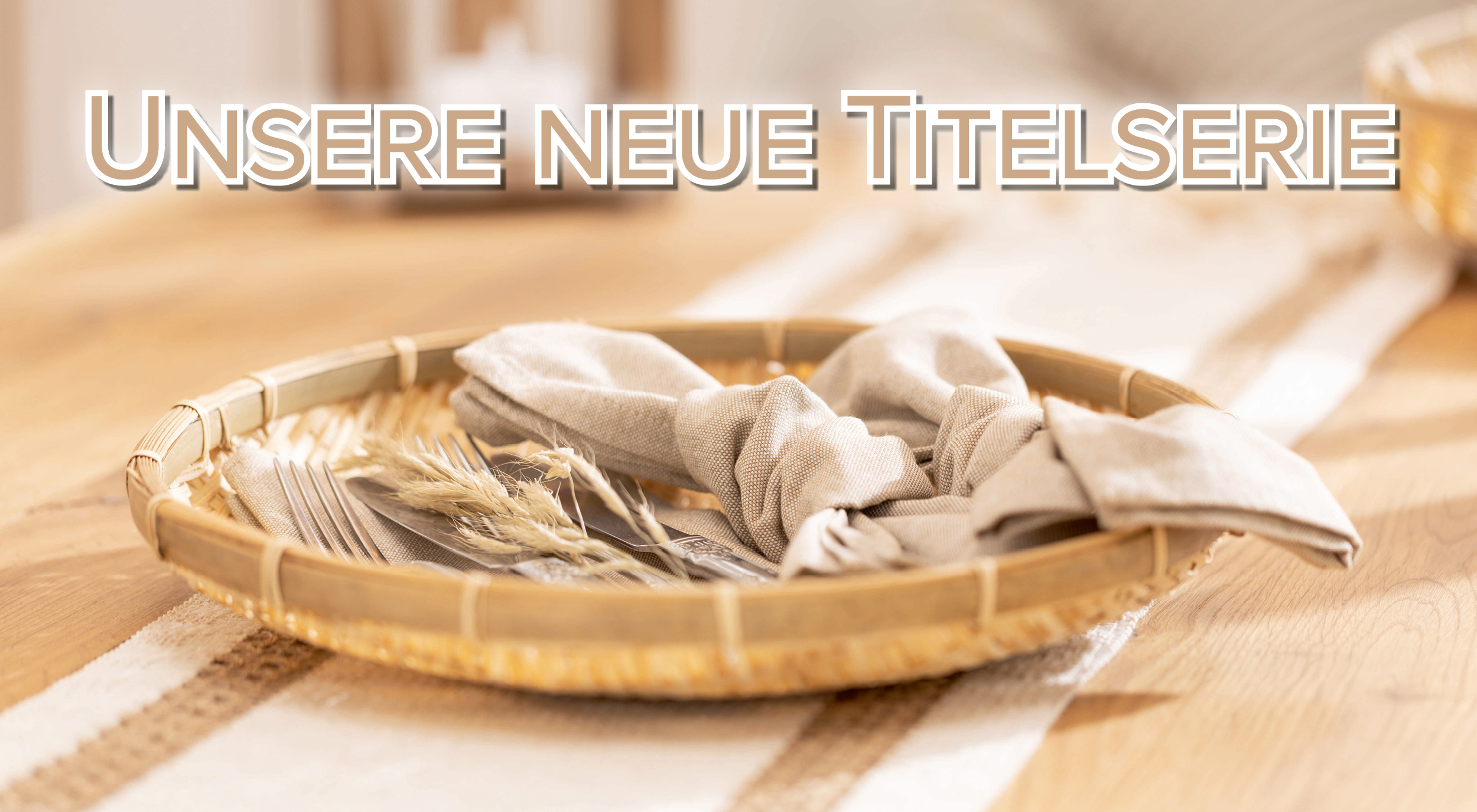 Ausschnitt eines mediterran eingedeckten Tisches 