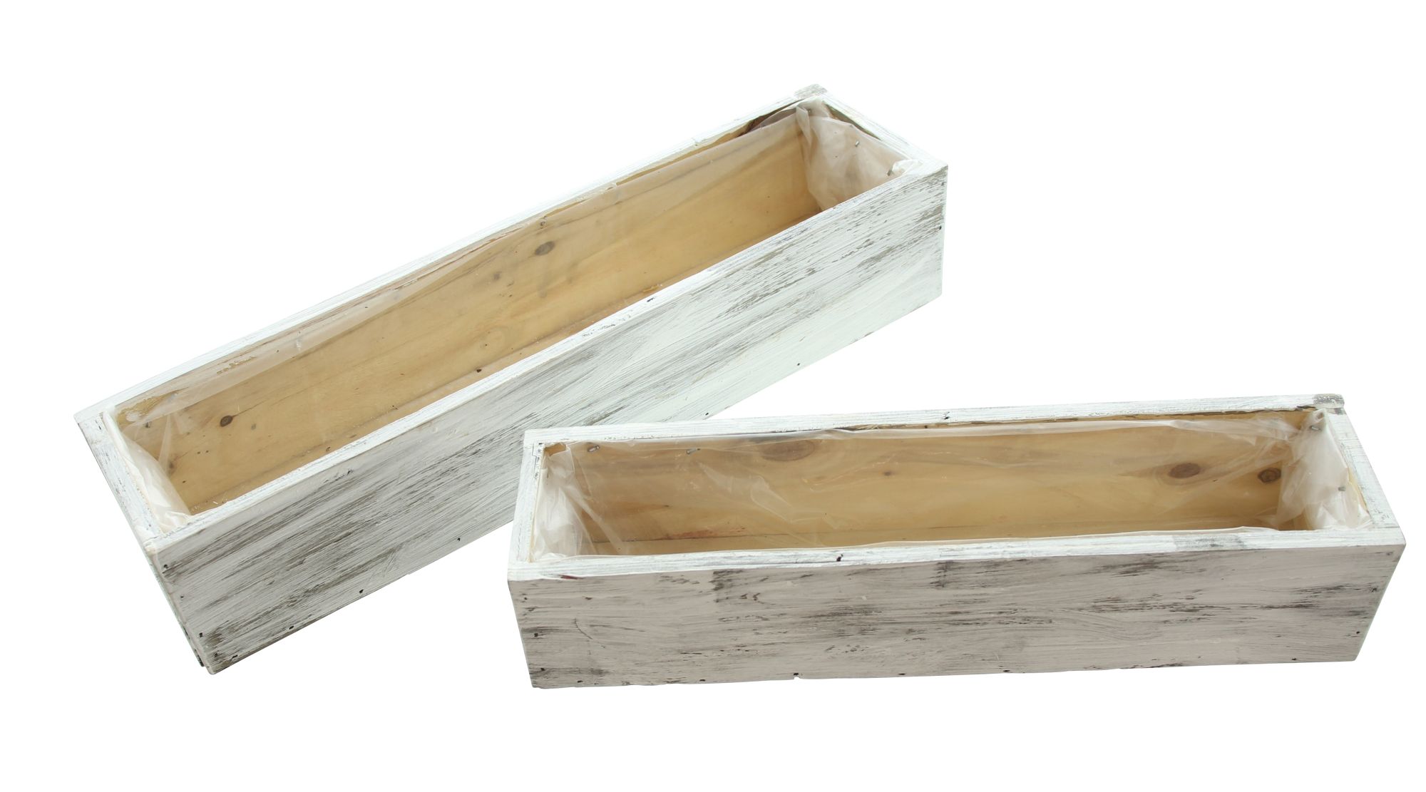 Pflanzer "Shabby-White", 2er Set im Frank Flechtwaren Online Shop für Ostern kaufen Pflanzer "Shabby-White", 2er Set im Frank Flechtwaren Online Shop für Ostern kaufen