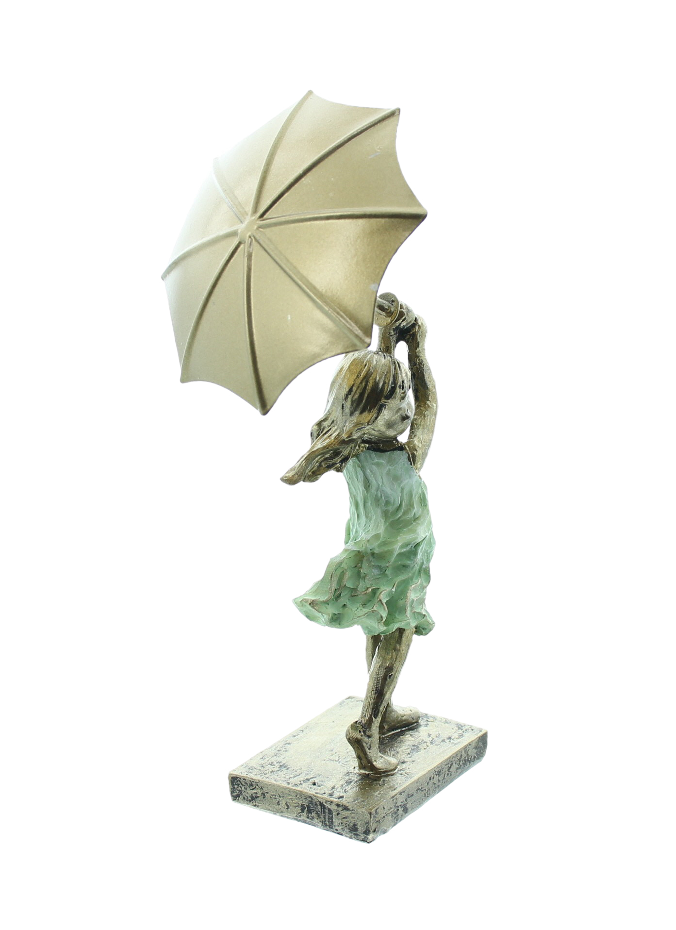 Figur "Mädchen mit Schirm"  im Frank Flechtwaren Online Shop für Herbst kaufen