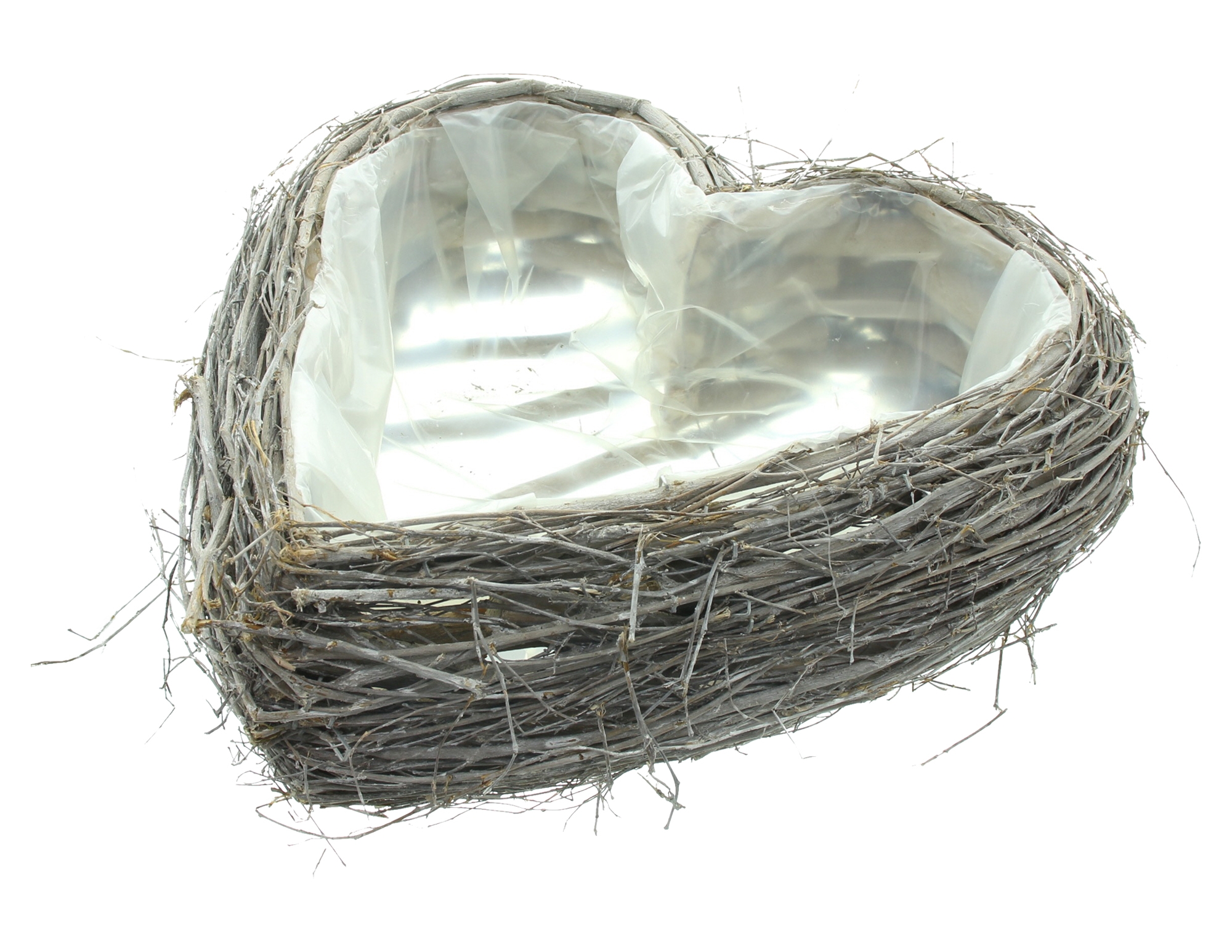 Pflanzer "Herz"  im Frank Flechtwaren Online Shop für Pflanzkörbe kaufen