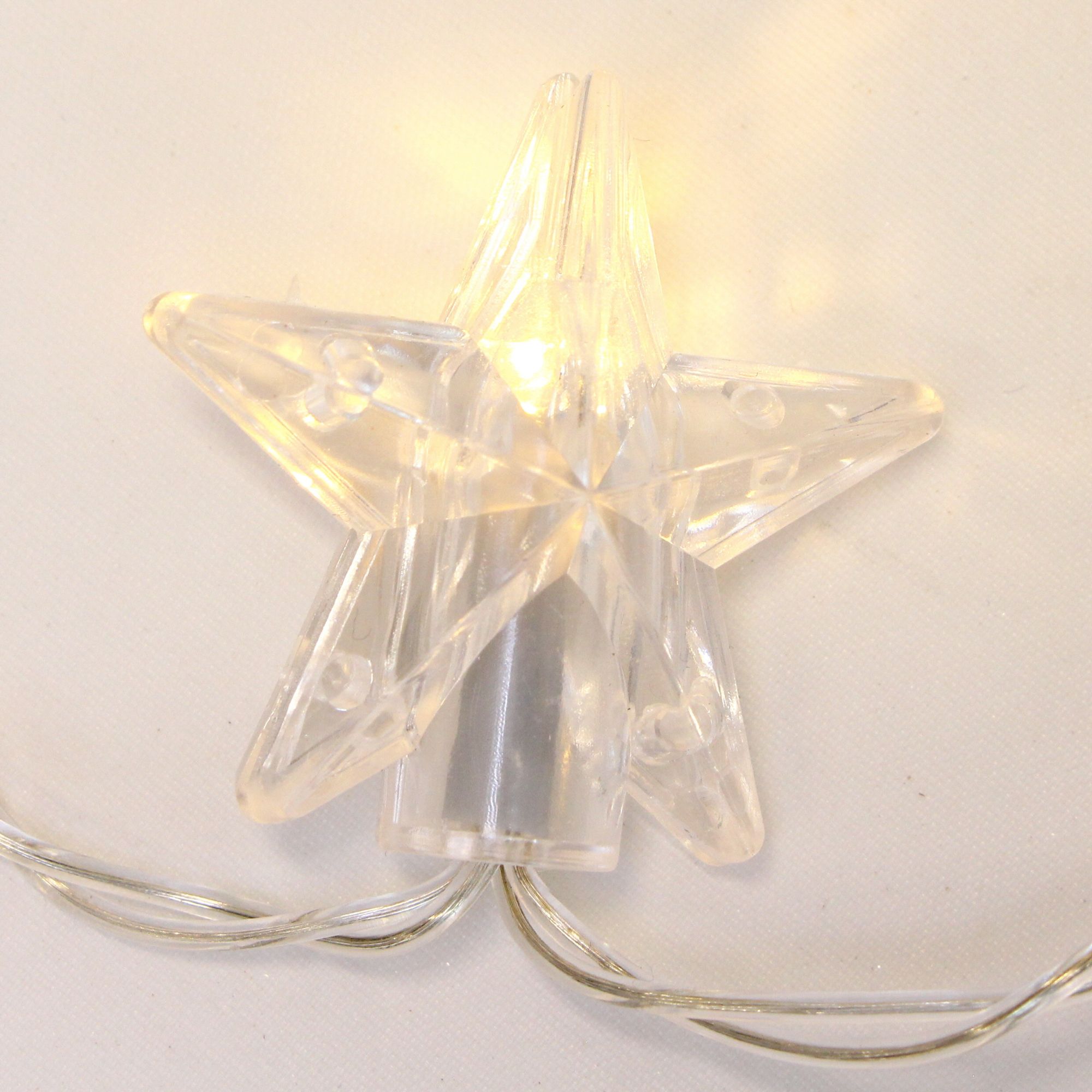 LED-Lichterkette "Sterne"  im Frank Flechtwaren Online Shop für Weihnachten kaufen