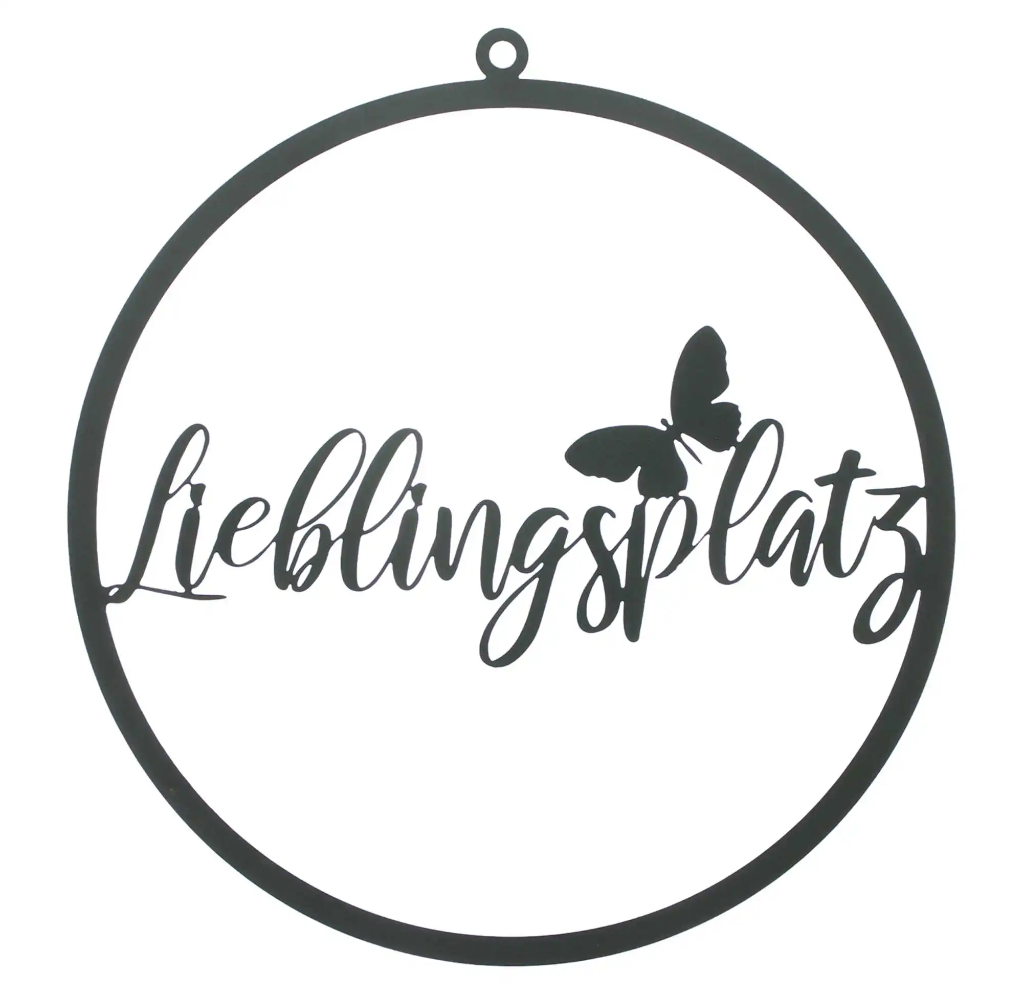 Hänger "Lieblingsplatz"  im Frank Flechtwaren Online Shop für Ostern kaufen