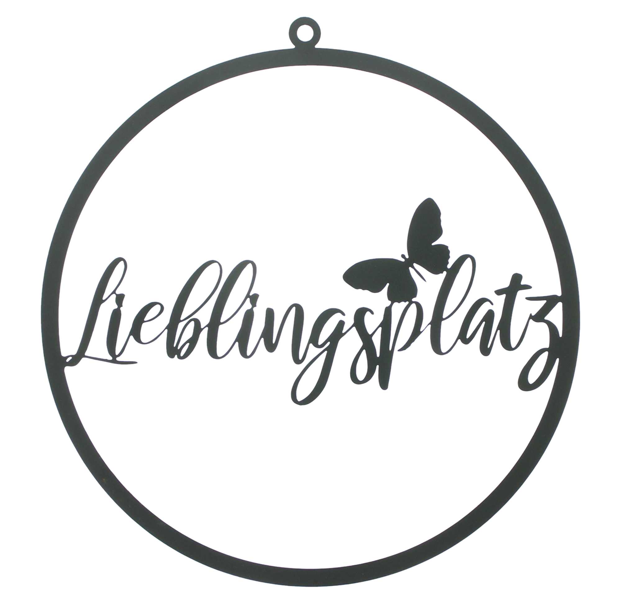 Hänger "Lieblingsplatz"  im Frank Flechtwaren Online Shop für Ostern kaufen