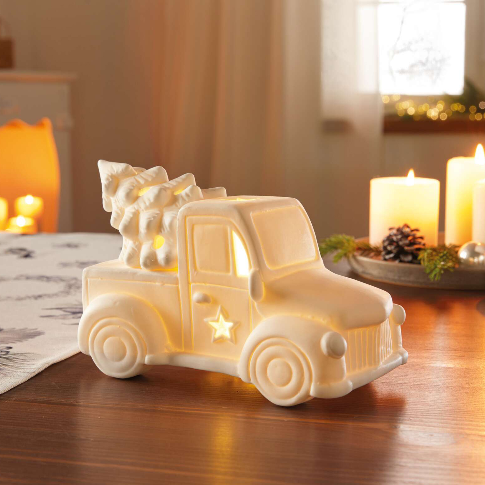 LED-Auto "Tannenbaum"  im Frank Flechtwaren Online Shop kaufen