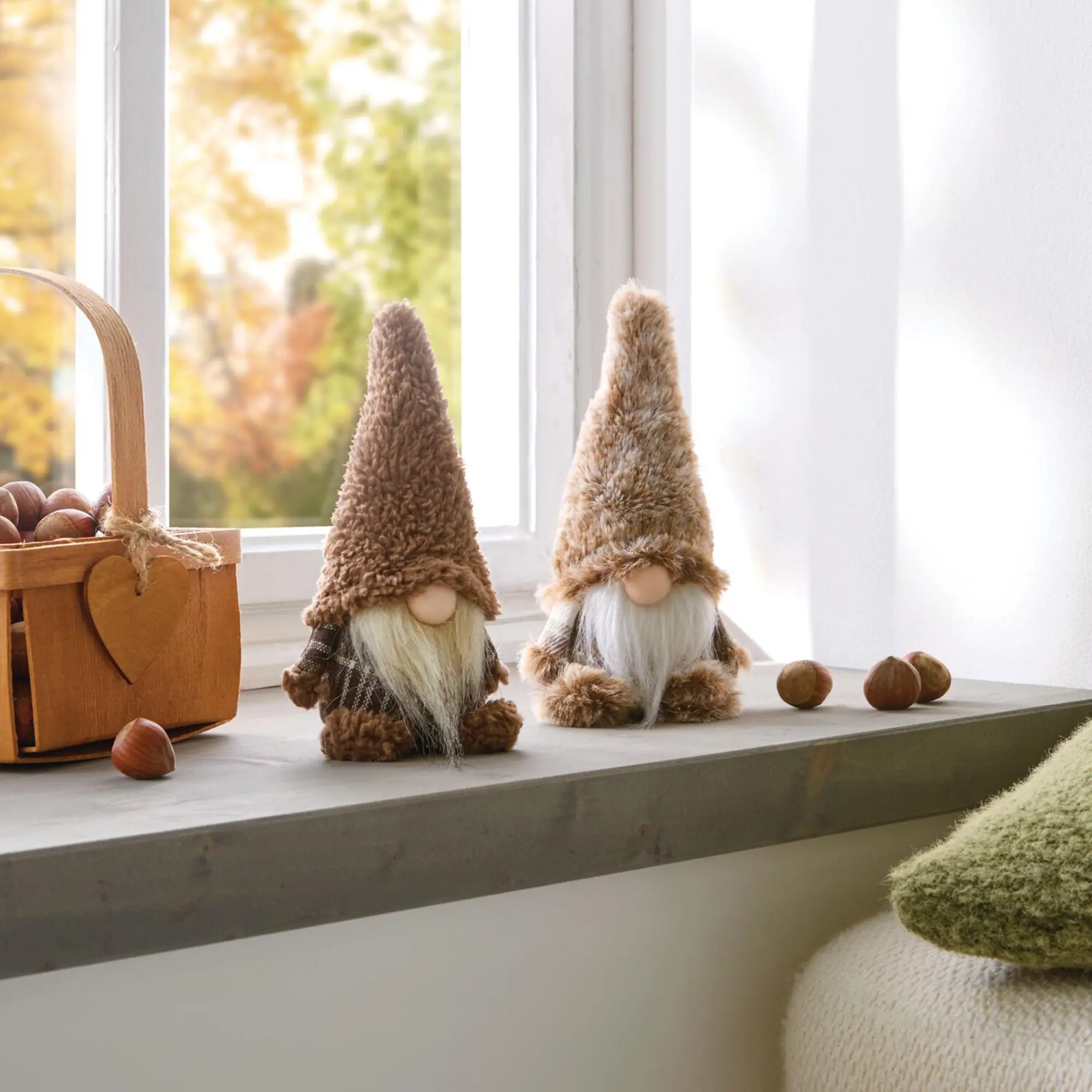 Wichtel "Hubert &amp; Heintz", 2er Set  im Frank Flechtwaren Online Shop kaufen