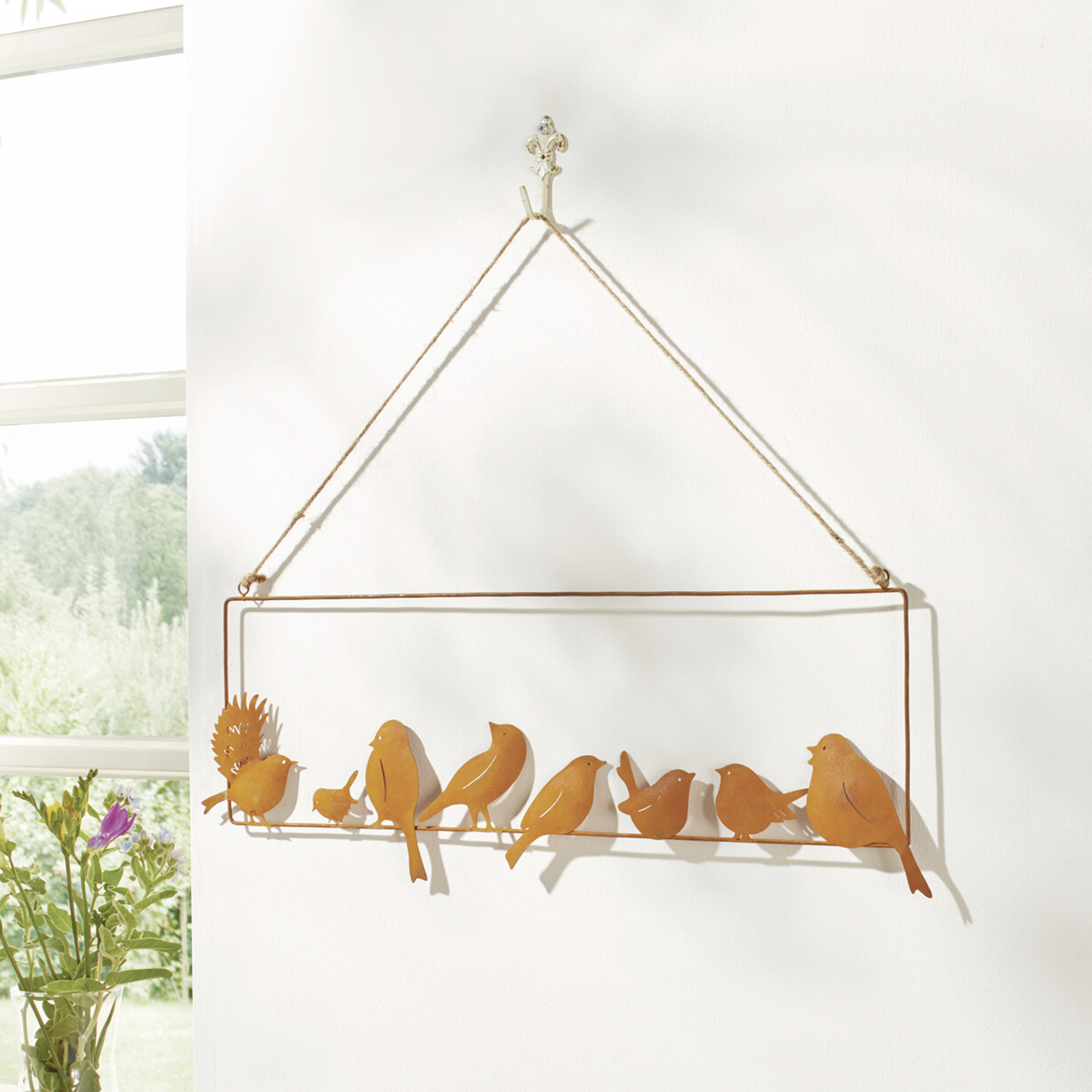 Acheter Suspension "oiseaux amis"  dans la boutique en ligne de Frank Flechtwaren