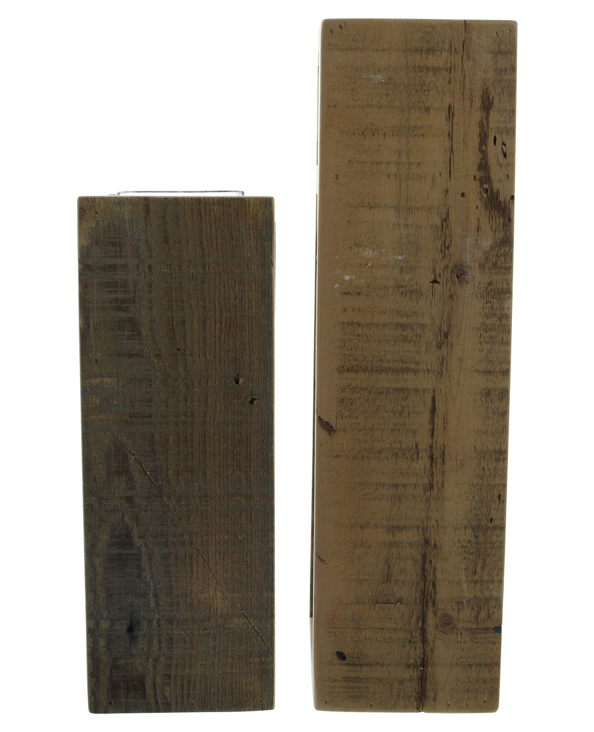 Windlichtsäule "Wood", 2er Set im Frank Flechtwaren Online Shop für Ostern kaufen Windlichtsäule "Wood", 2er Set im Frank Flechtwaren Online Shop für Ostern kaufen