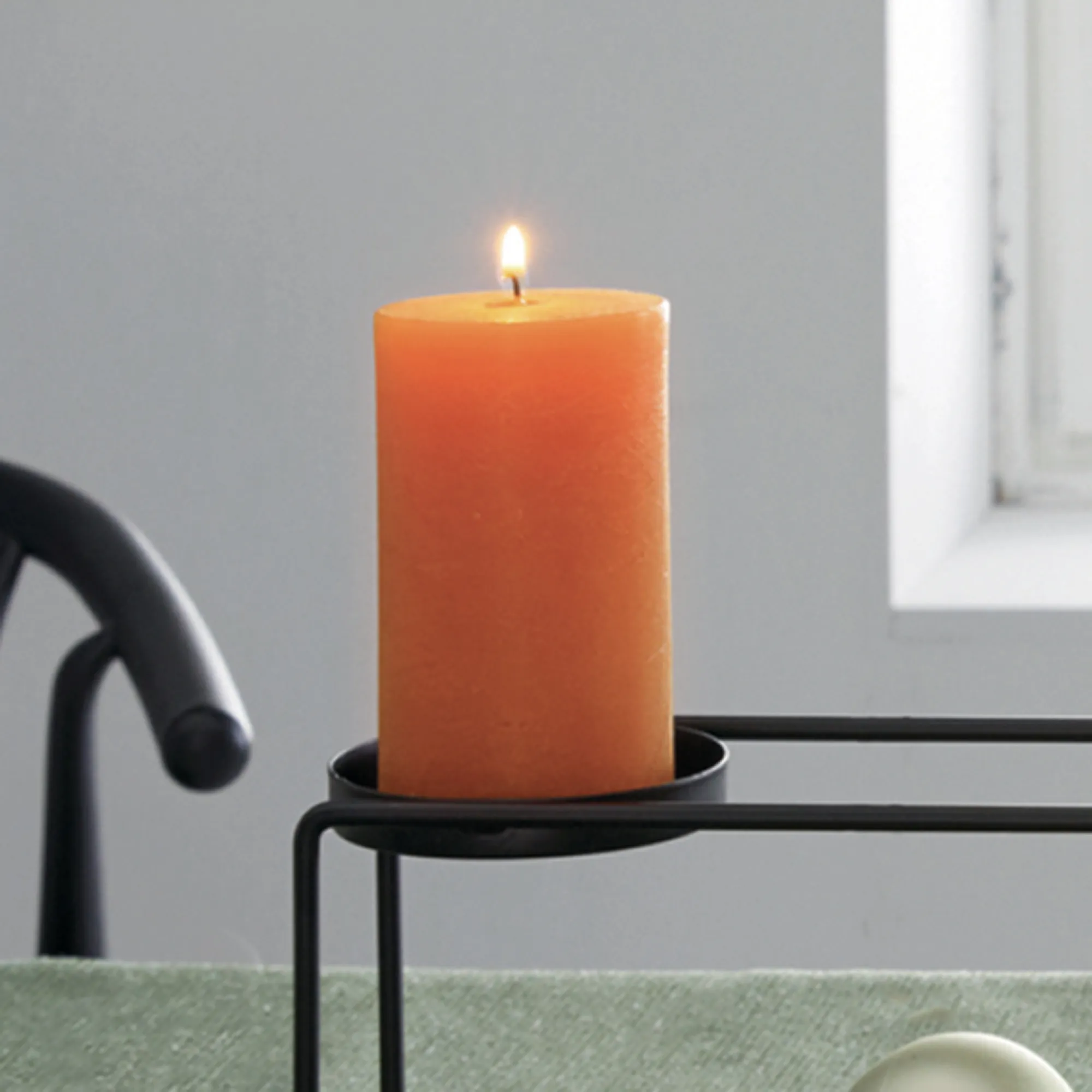 Kerze "Karamell", 4er Set  im Frank Flechtwaren Online Shop kaufen