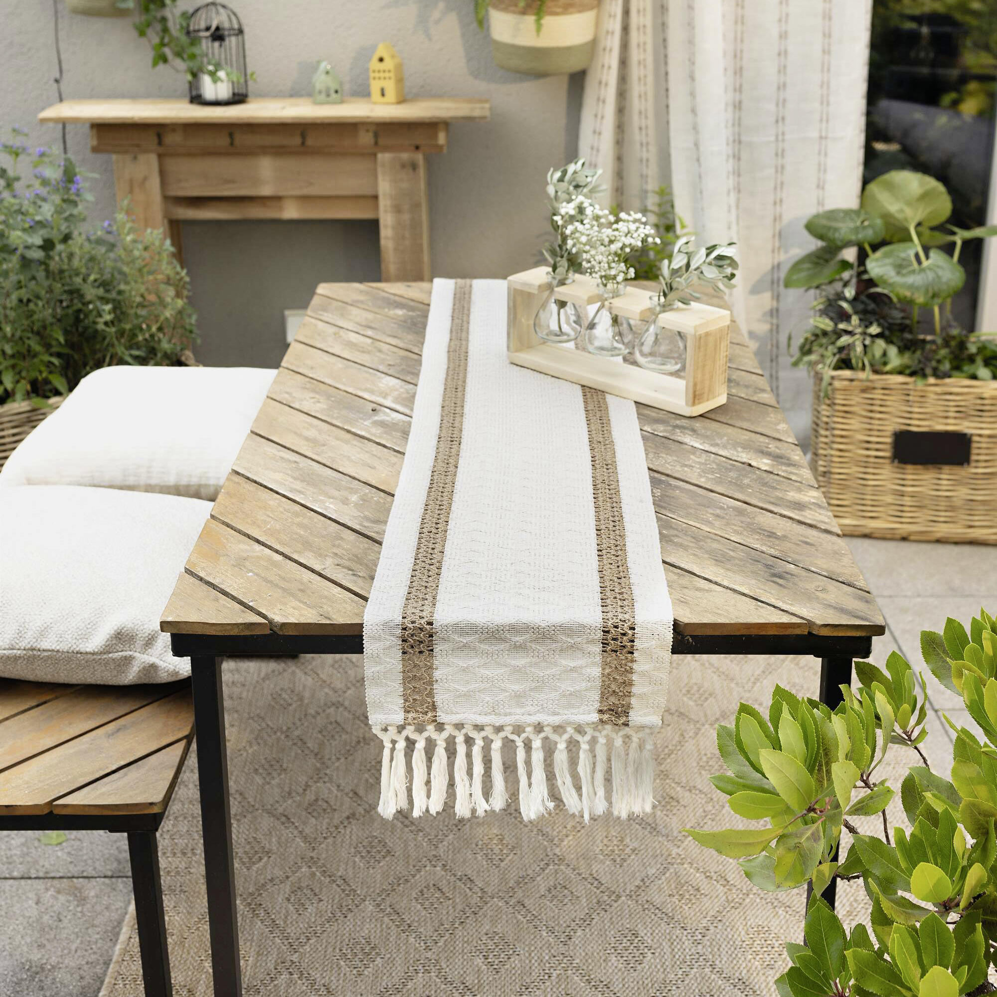 Tischläufer "Boho"  im Frank Flechtwaren Online Shop kaufen