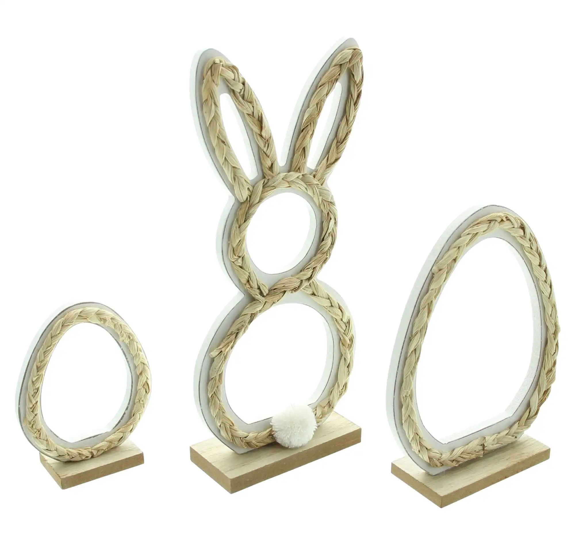 Osterdeko "Natur", 3er Set  im Frank Flechtwaren Online Shop für Ostern kaufen