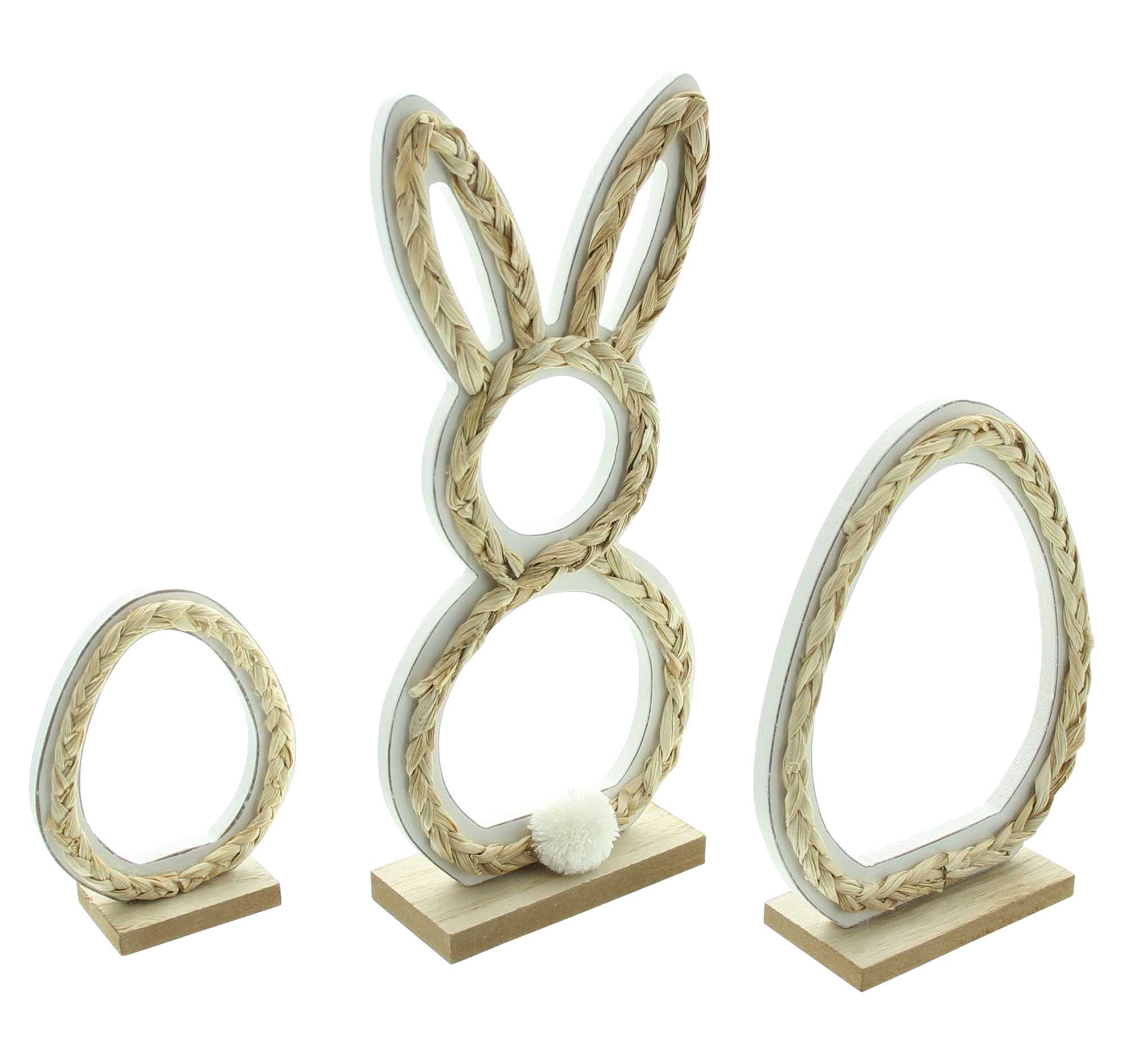 Osterdeko "Natur", 3er Set  im Frank Flechtwaren Online Shop für Ostern kaufen
