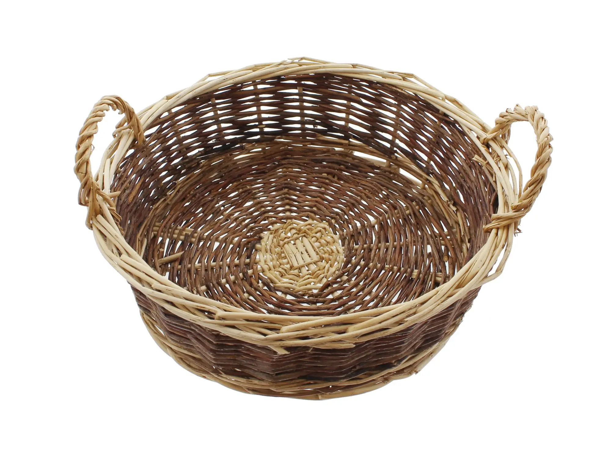 Schale "Natur/Weiß", groß im Frank Flechtwaren Online Shop für Schalen kaufen Schale "Natur/Weiß", groß im Frank Flechtwaren Online Shop für Schalen kaufen