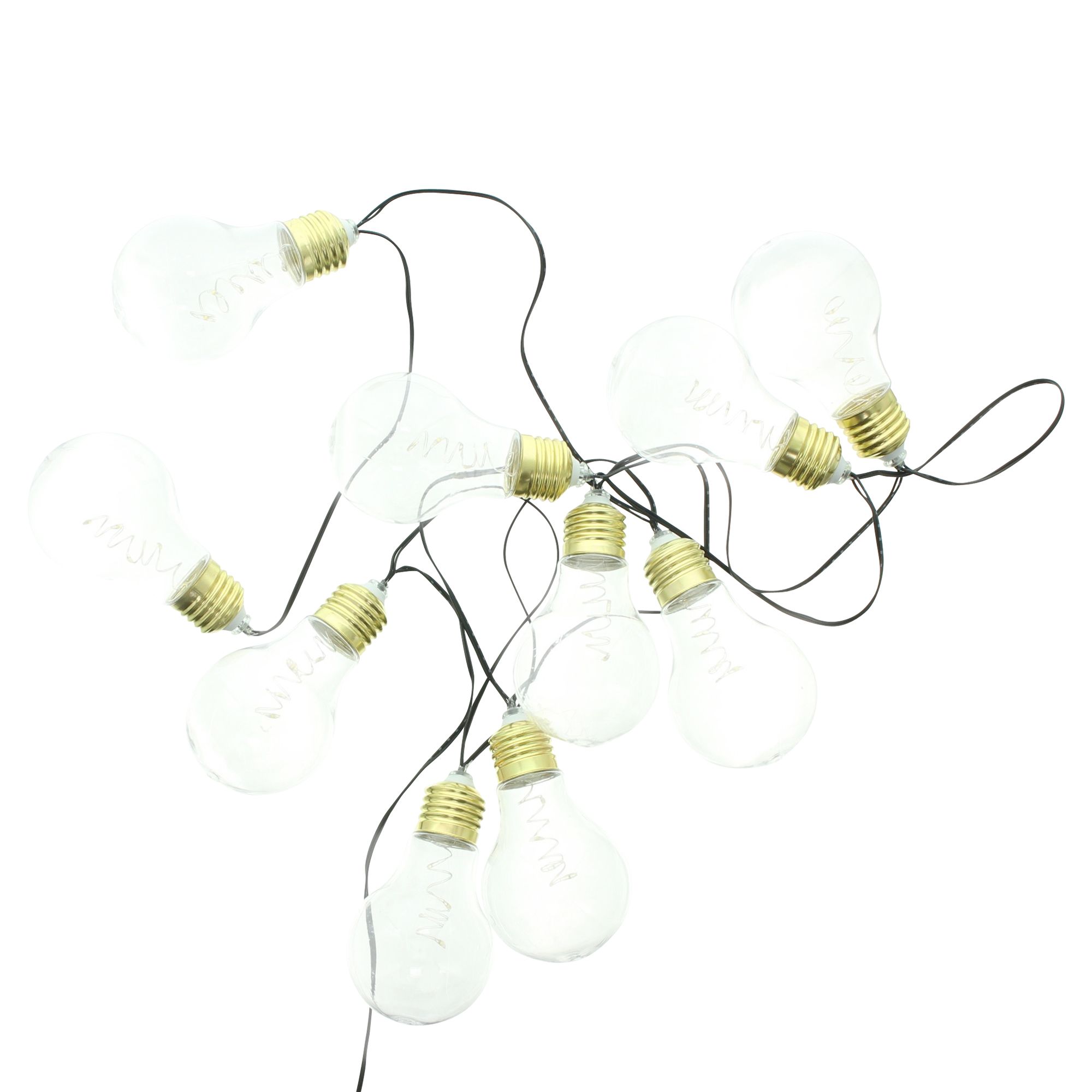 LED-Lichterkette "Glühbirne"  im Frank Flechtwaren Online Shop für Gerade eingetroffen kaufen