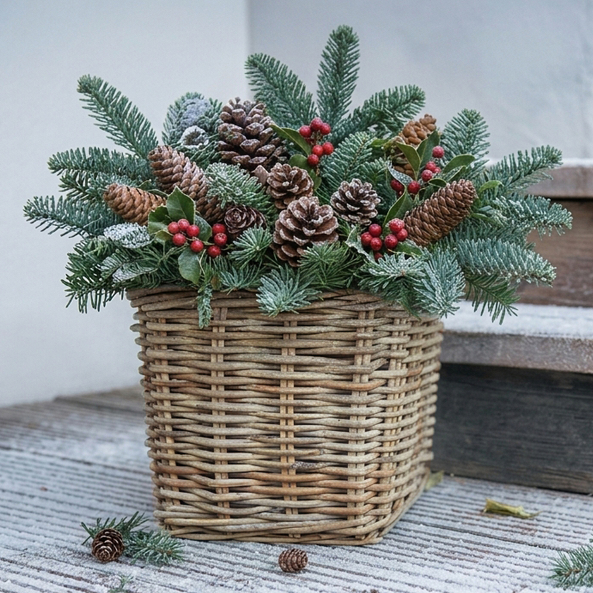 Pflanzer "Rattan", groß  im Frank Flechtwaren Online Shop kaufen